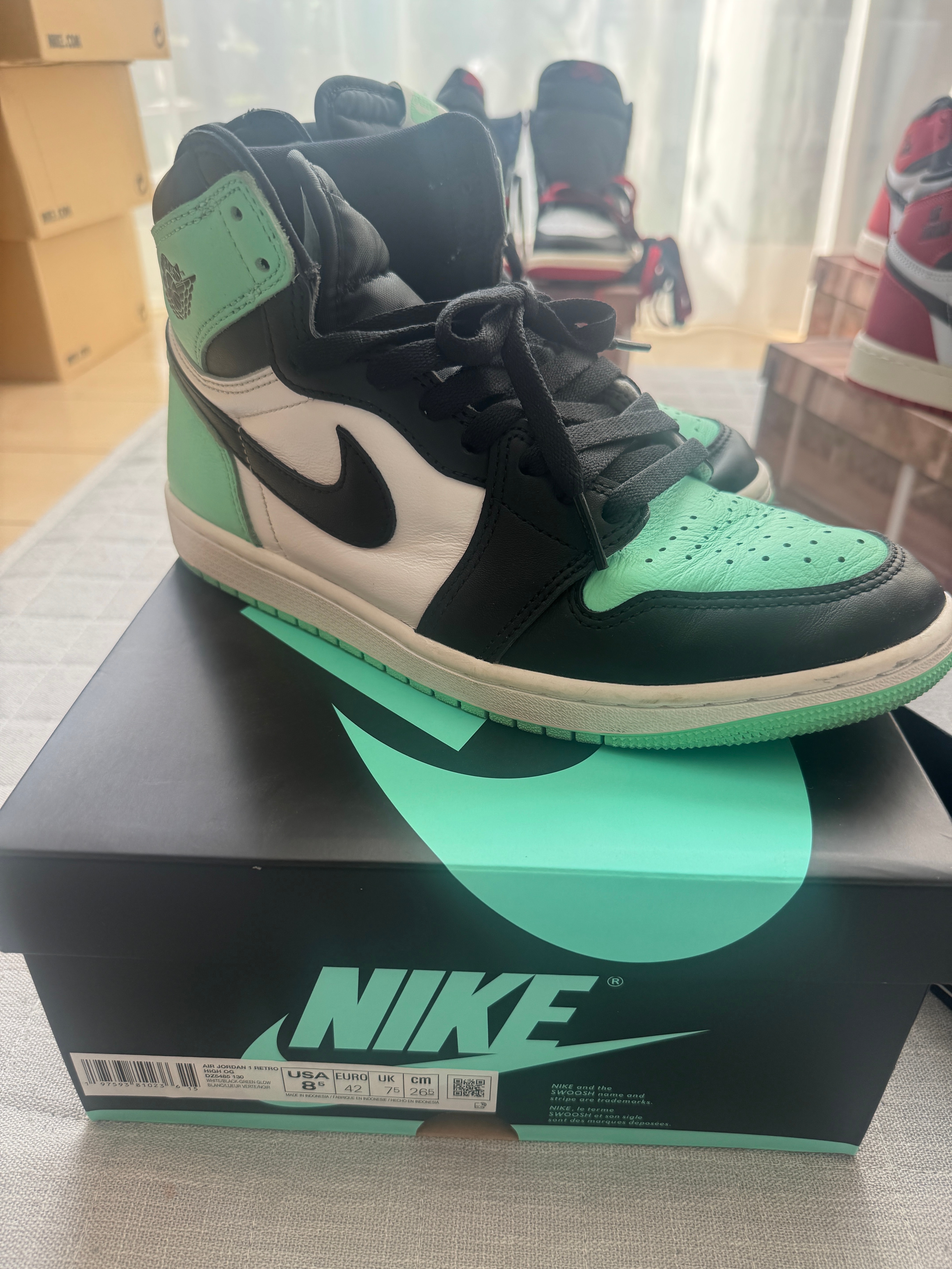 Nike Air Jordan 1 High OG "Green Glow"