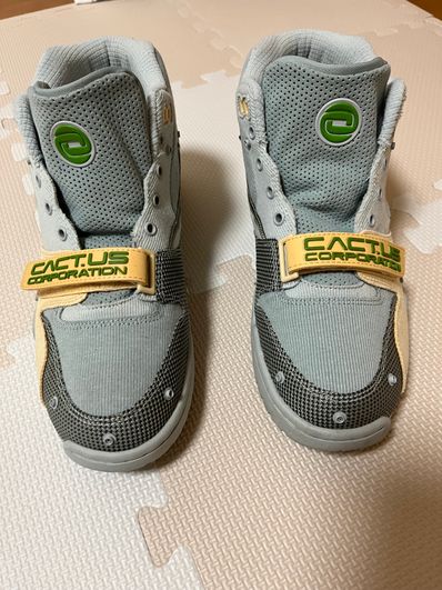 Travis Scott × Nike Air Trainer 1 SP "Grey Haze and Dusty Sage"