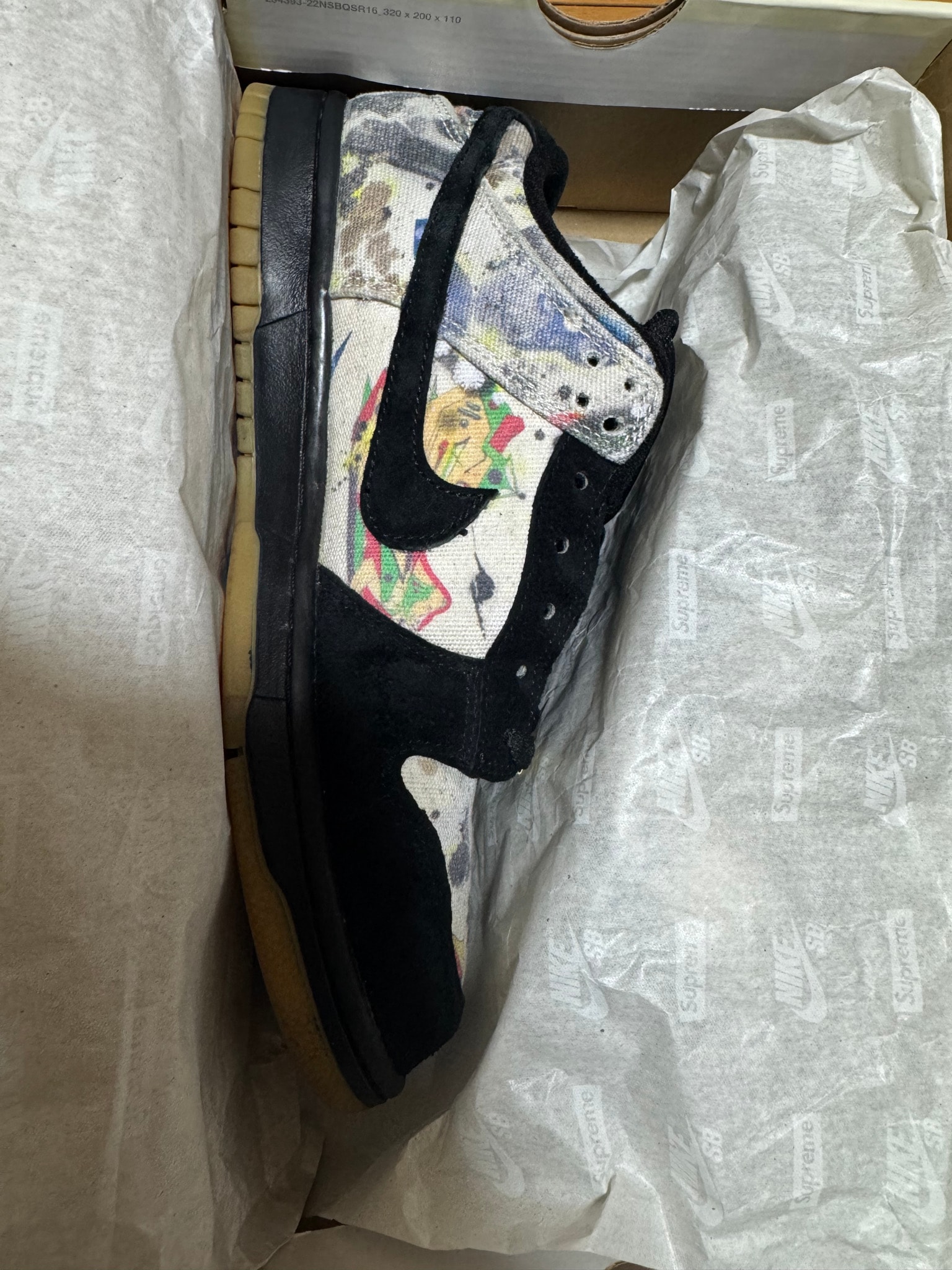 Supreme × Nike SB Dunk Low "Rammellzee"