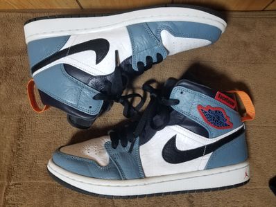 FACETASM × Nike Air Jordan 1 Mid "White/Navy"