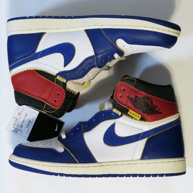 Union × Nike Air Jordan 1 Retro High OG NRG "Storm Blue/Varsity Red"