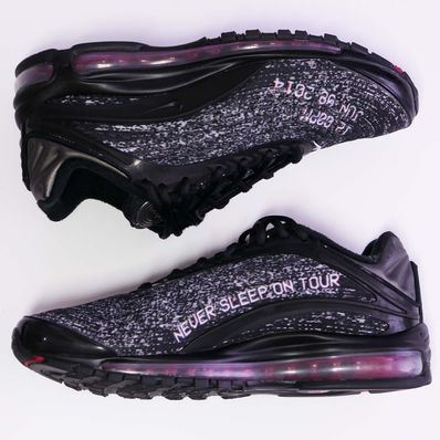 SKEPTA × NIKE AIR MAX DELUXE BLACK/DEEP RED