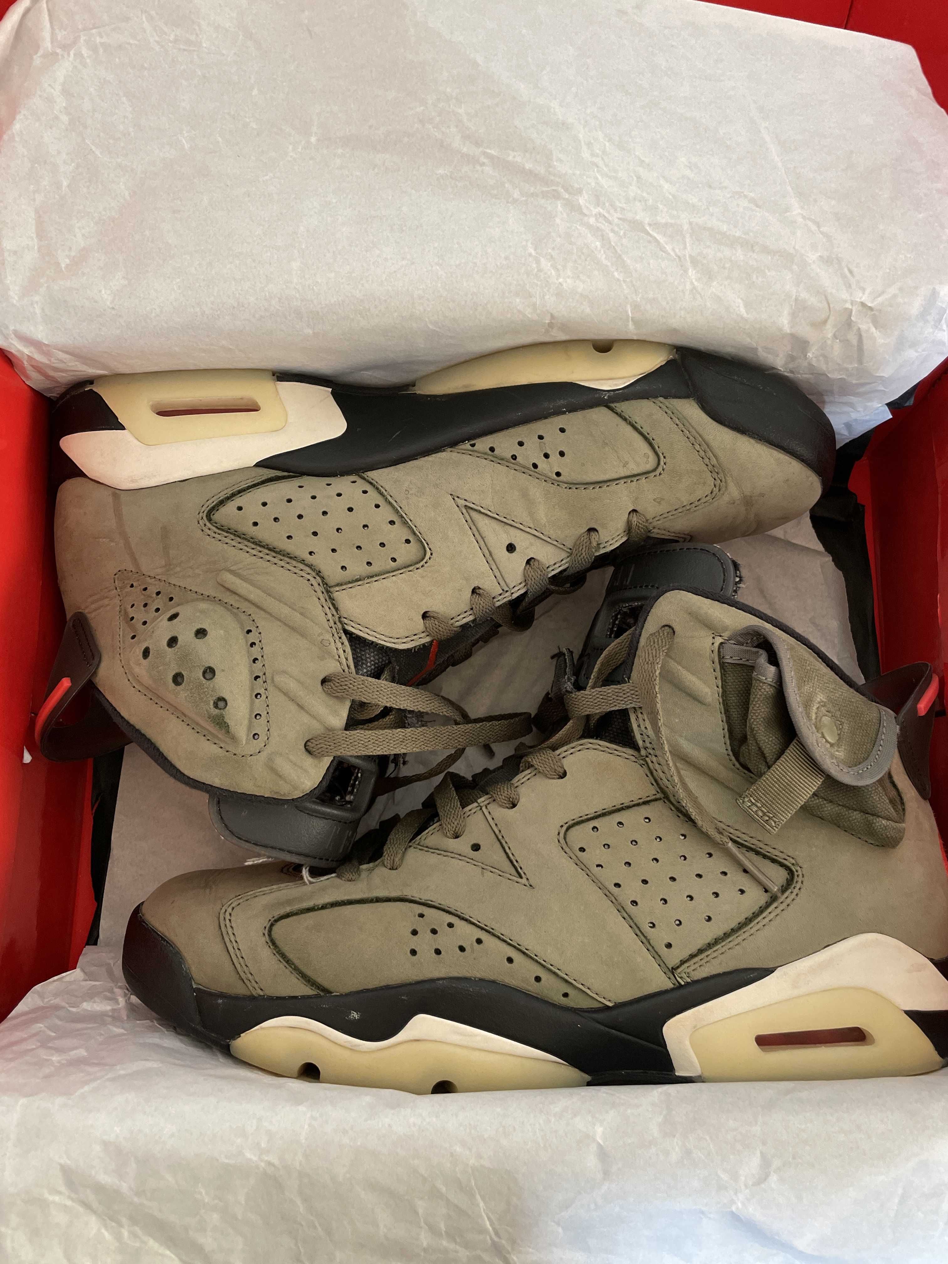 Travis Scott × Nike Air Jordan 6 Retro "Medium Olive"