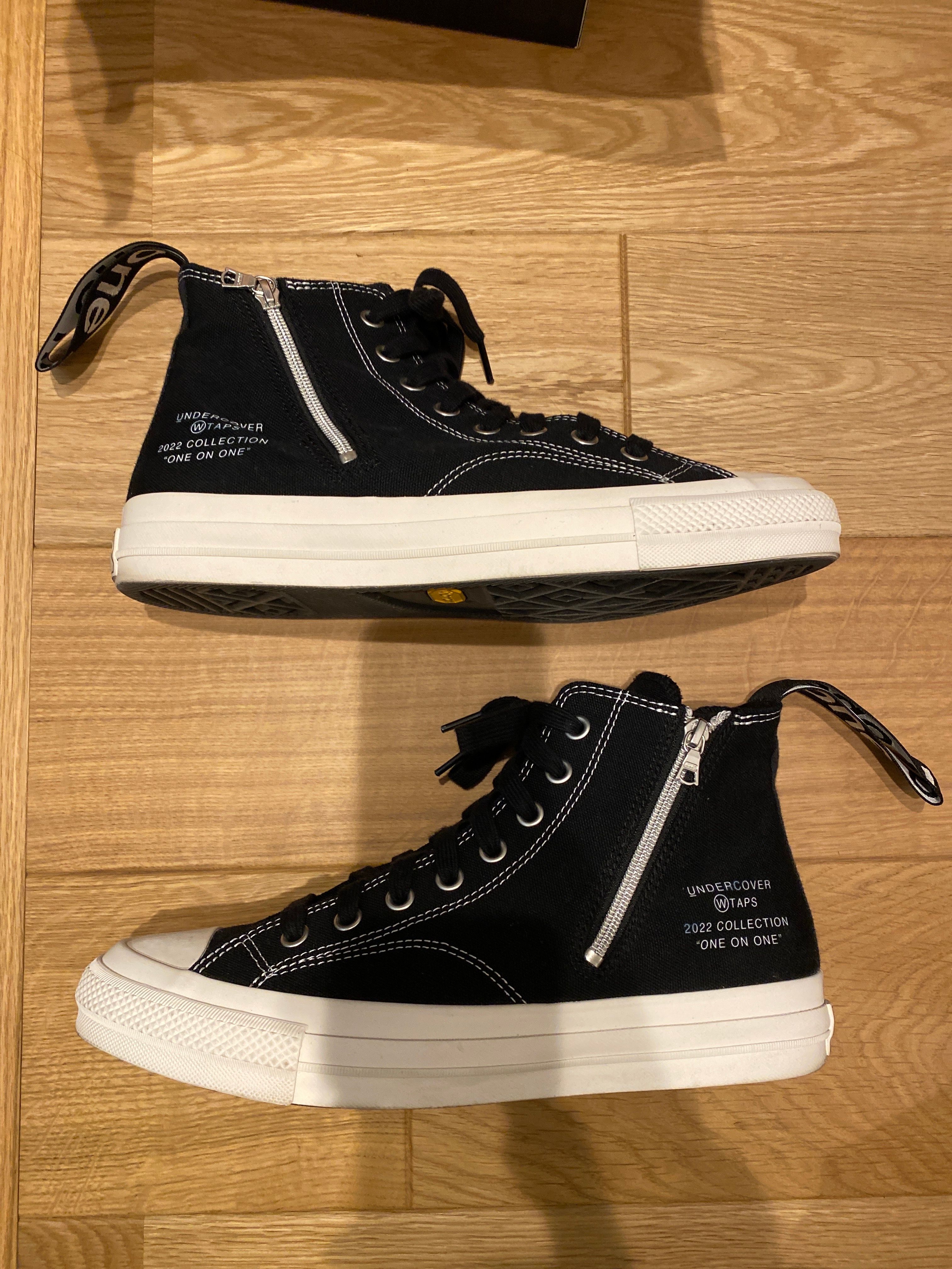 CONVERSEコンバース ADDICTアディクト×WTAPSダブルタップス×UNDERCOVERアンダーカバー CHUCK TAYLOR CANVAS/UW Z HI 1SD164新品【US8.5(27cm)】【MFWA70685】