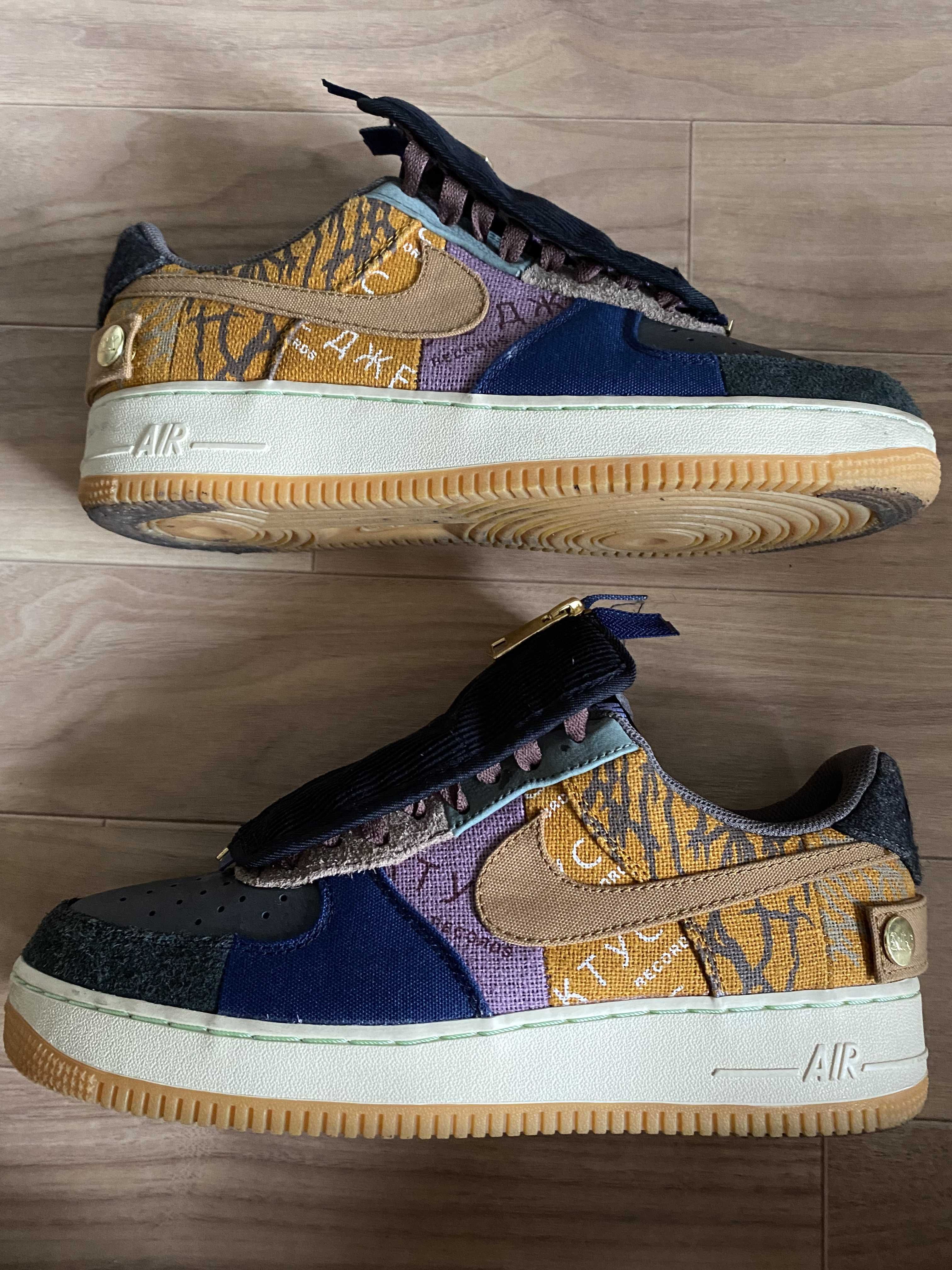 Travis Scott × Nike Air Force 1 Low Cactus Jack "Multi Color"