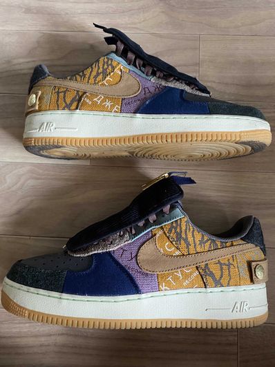 Travis Scott × Nike Air Force 1 Low Cactus Jack "Multi Color"