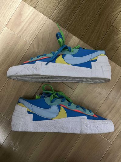 KAWS × sacai × Nike Blazer Low "Neptune Blue"