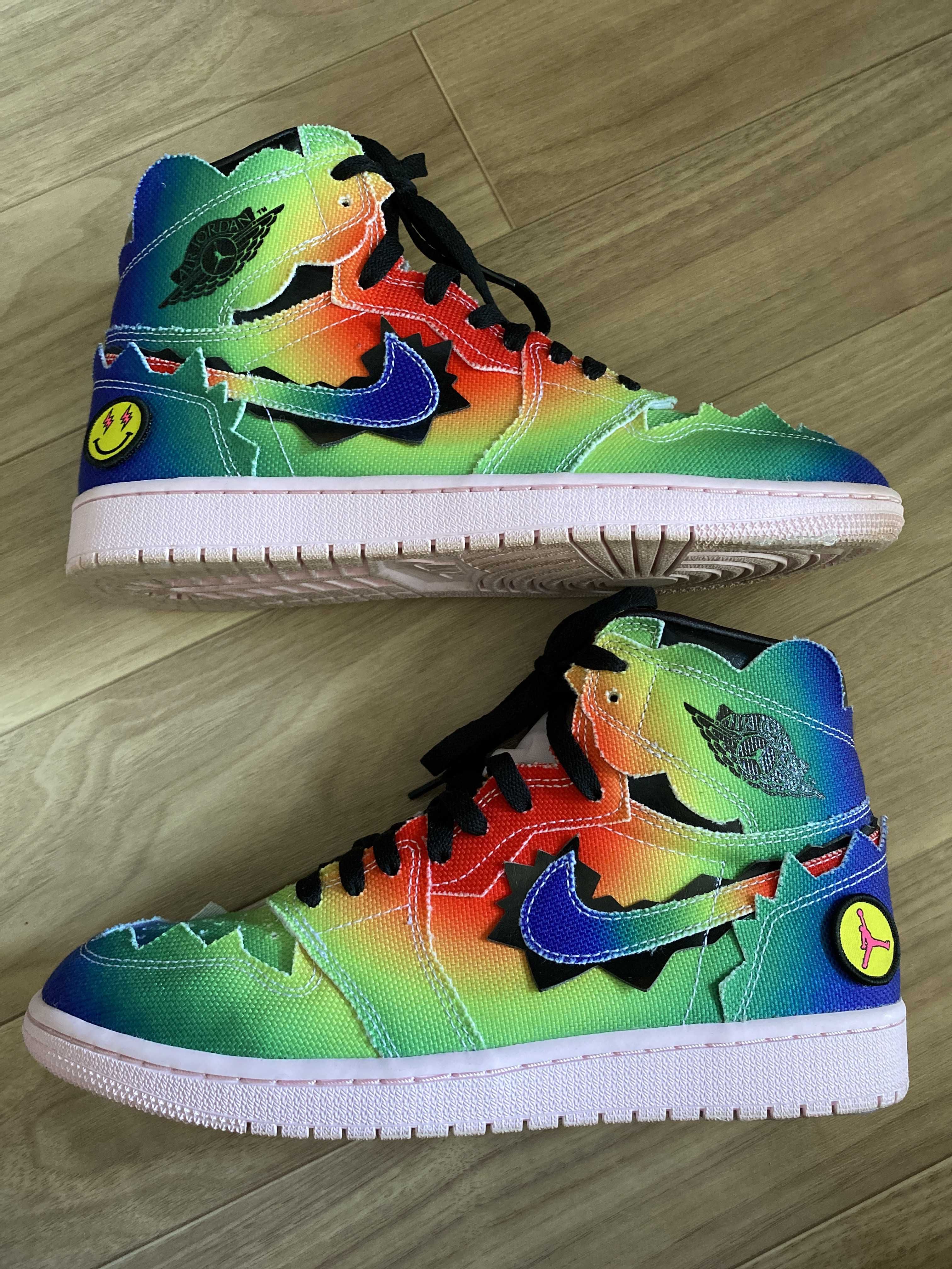 J Balvin × Nike Air Jordan 1 High OG "Rainbow"