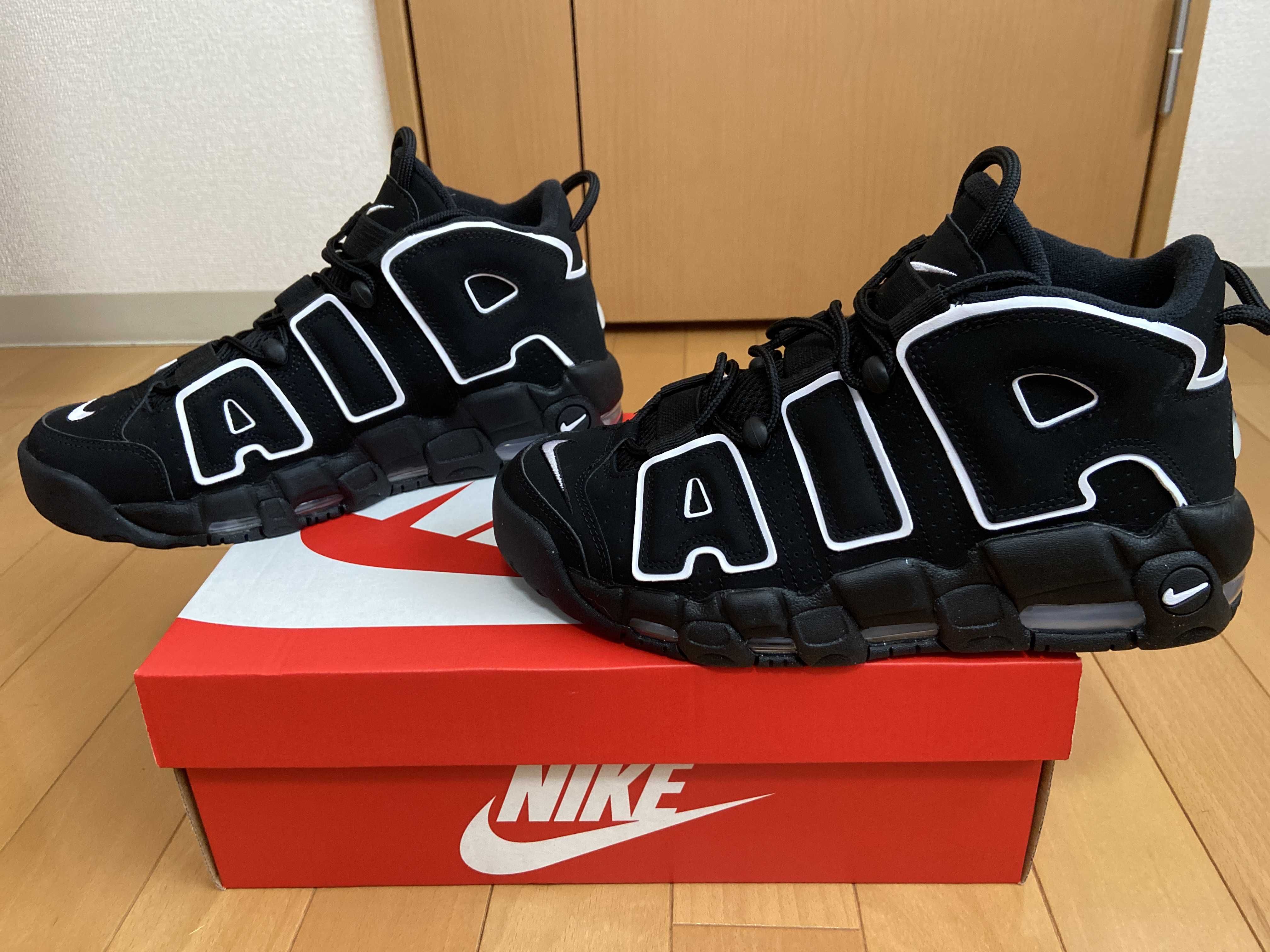Nike Air More Uptempo "Black/White"(2020)