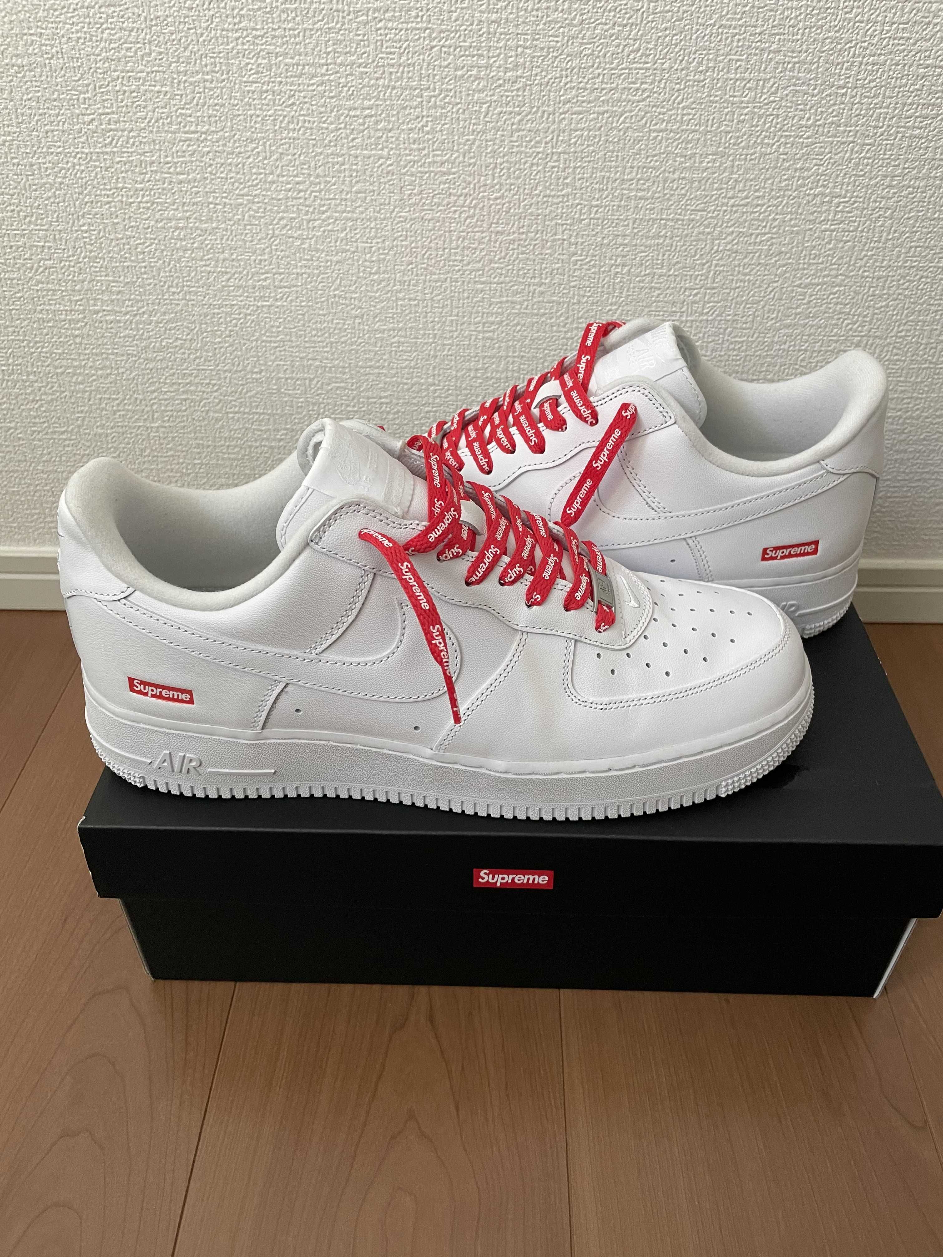 Supreme × Nike Air Force 1 Low "White"