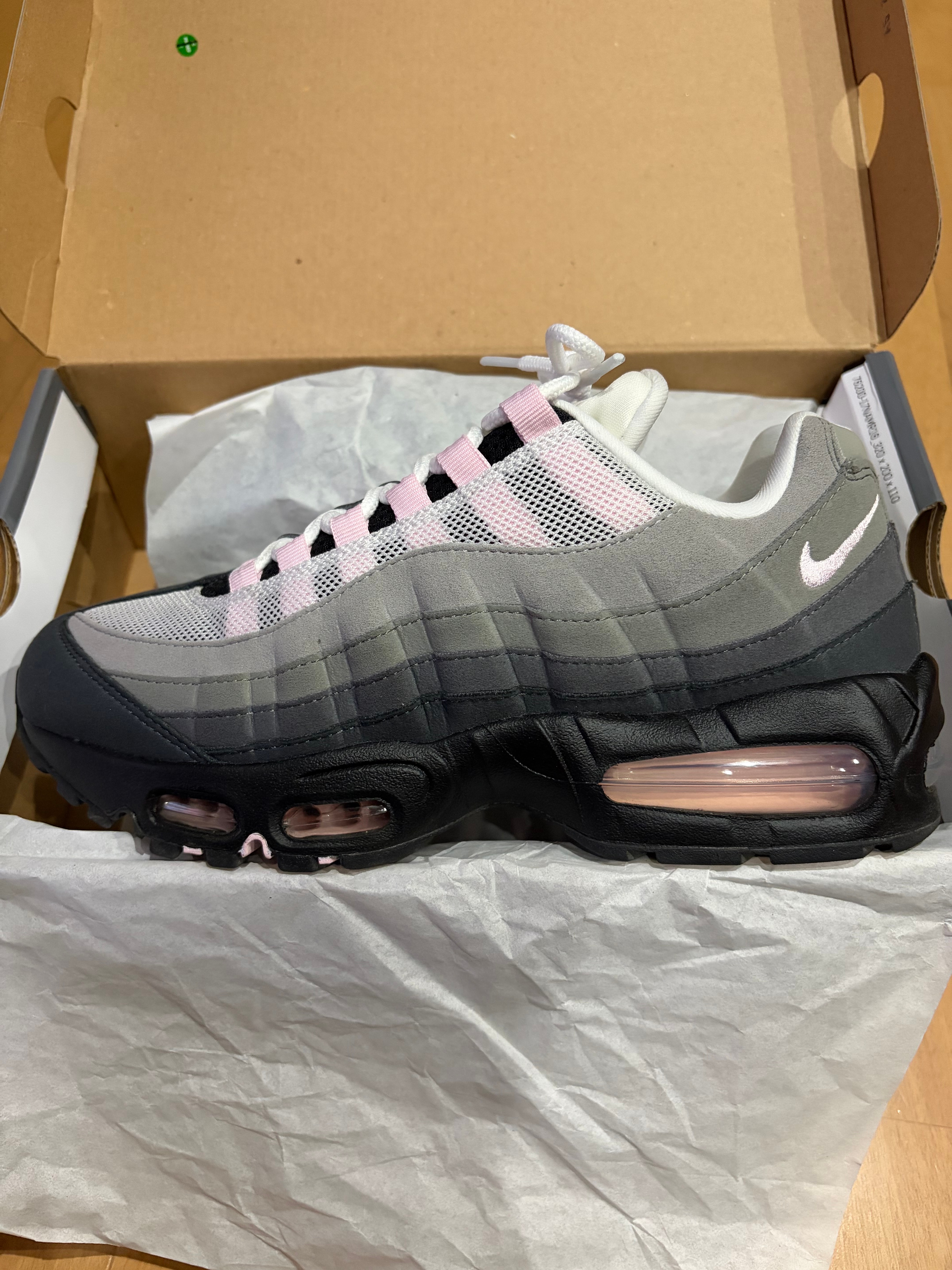 Nike Women's Air Max 95 OG Big Bubble "Medium Grey/Pink Foam"