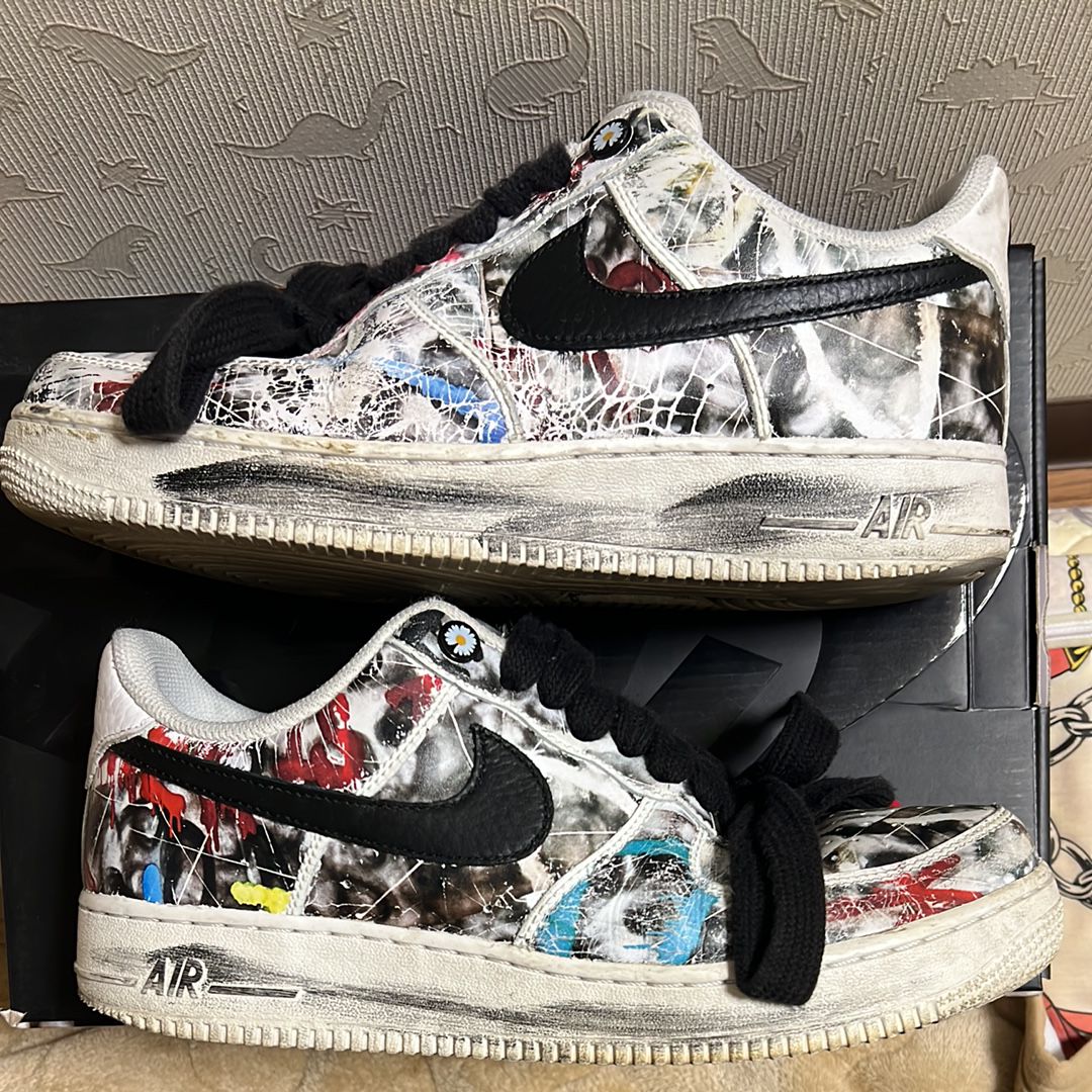PEACEMINUSONE × Nike Air Force 1 Low "Para-noise/White/Black" / G-DRAGON