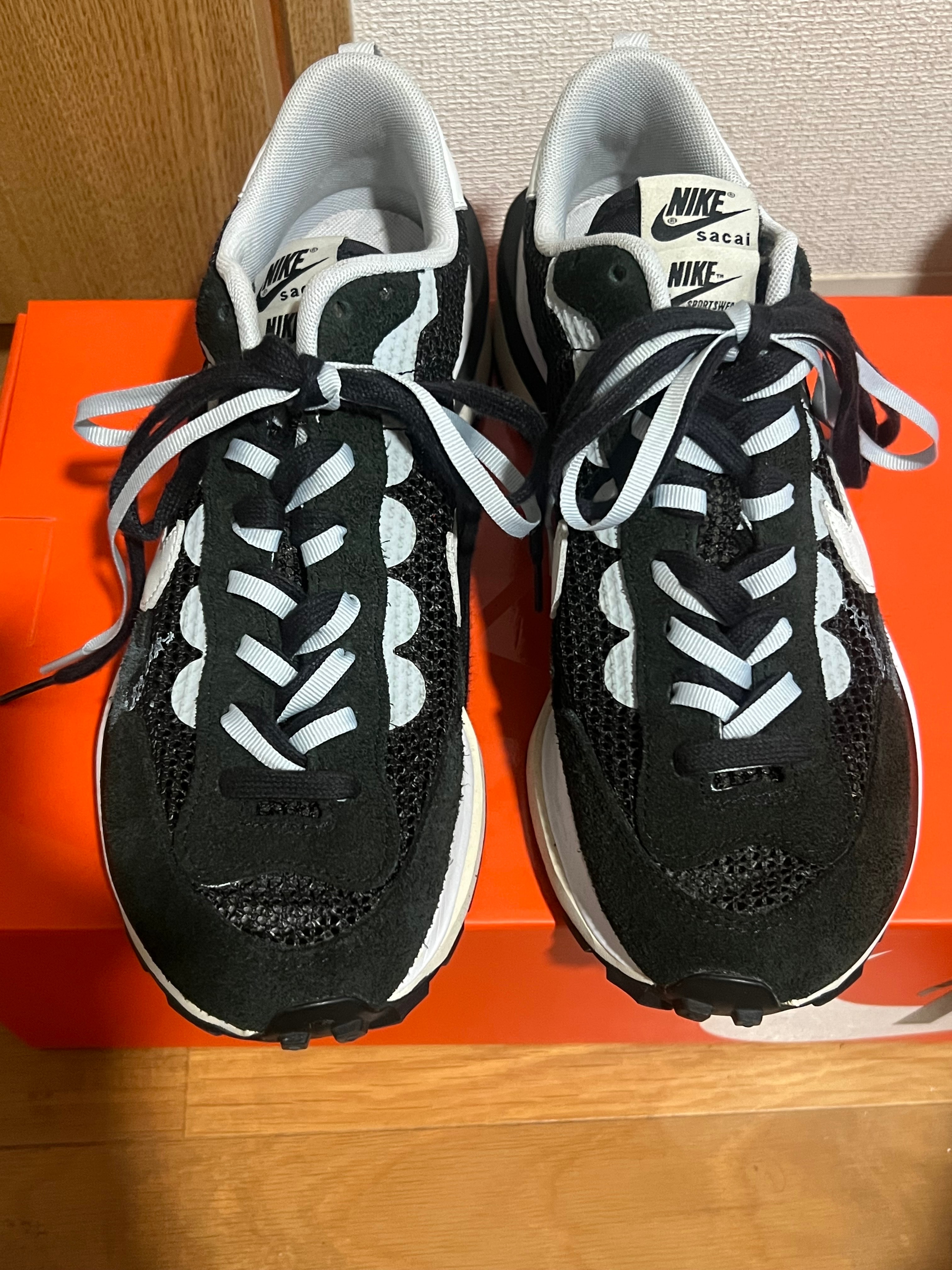 sacai × Nike Vapor Waffle "Black and White"