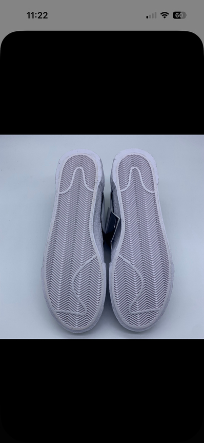 sacai × Nike Blazer Low "Black Patent Leather"