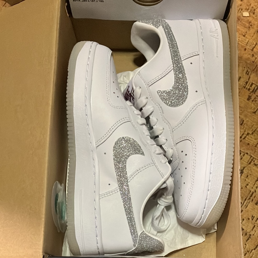 Nike Women's Air Force 1 '07 LX "White/Cool Grey/Multi Color"