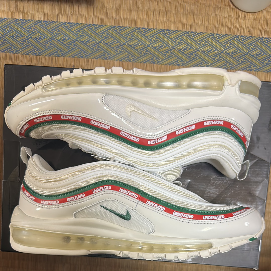 UNDEFEATED × Nike Air Max 97 OG "white"
