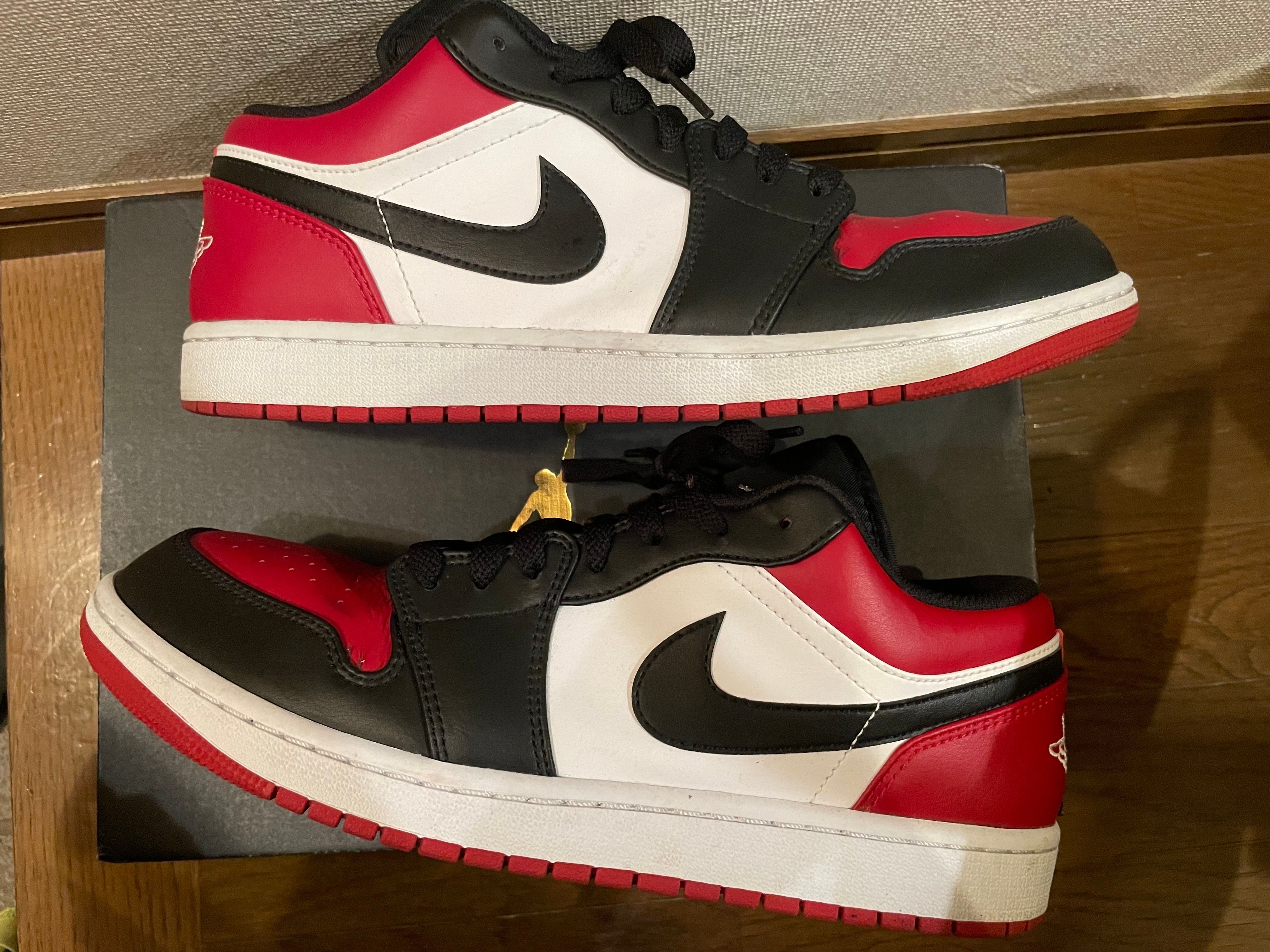 Nike Air Jordan 1 Low "Bred Toe"