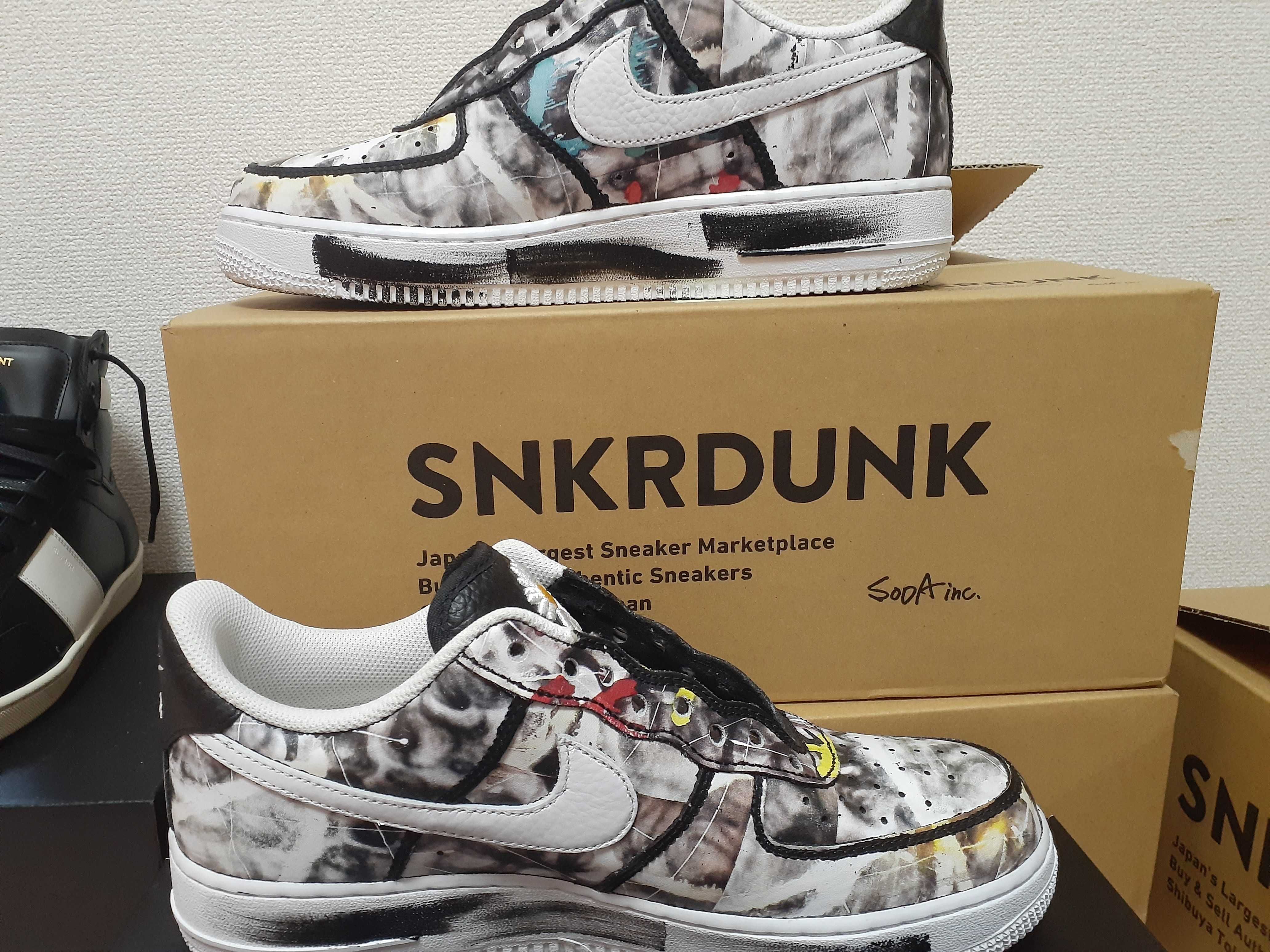 PEACEMINUSONE × Nike Air Force 1 Low Para Noise "Black" / G-DRAGON