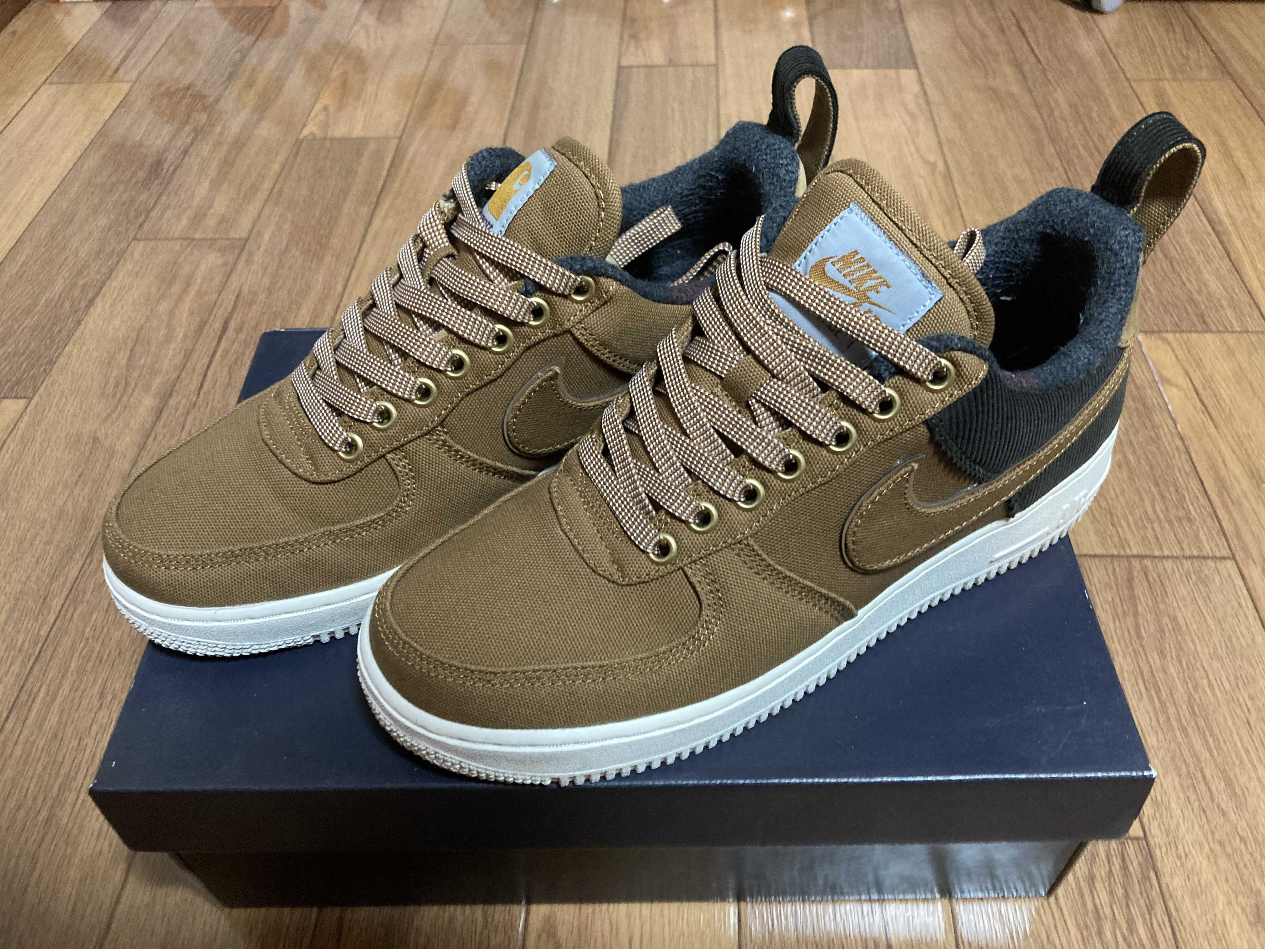 Carhartt WIP × Nike Air Force 1 Low "Ale Brown"