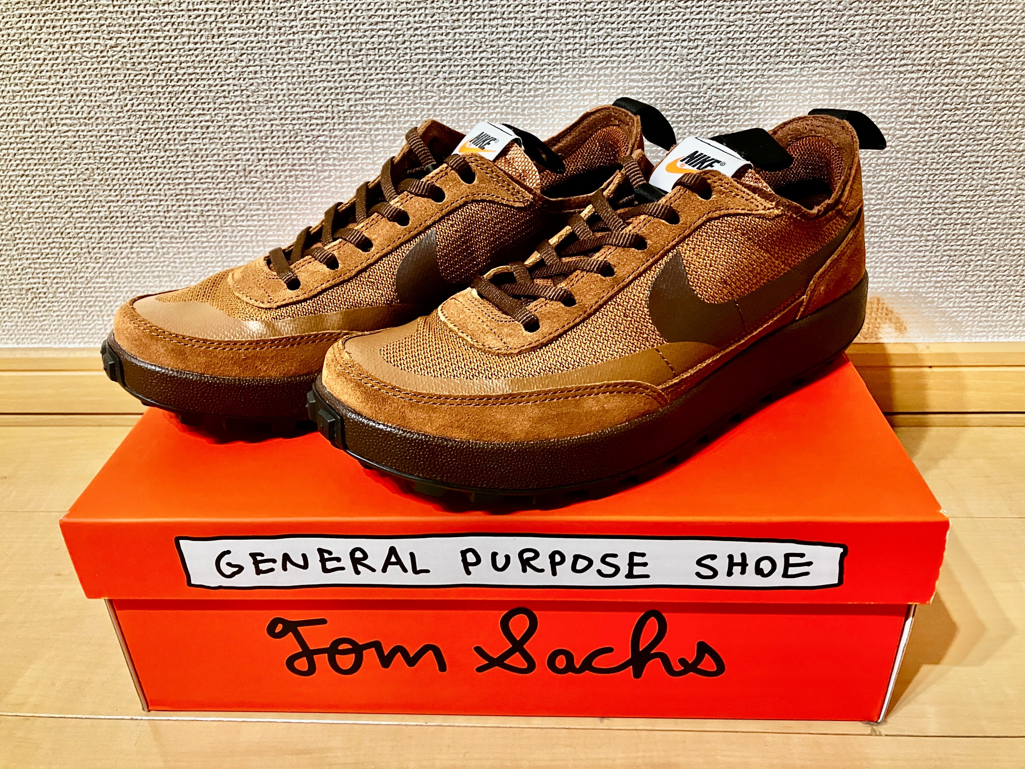 Tom Sachs × NikeCraft Women's General Purpose Shoe "Brown"