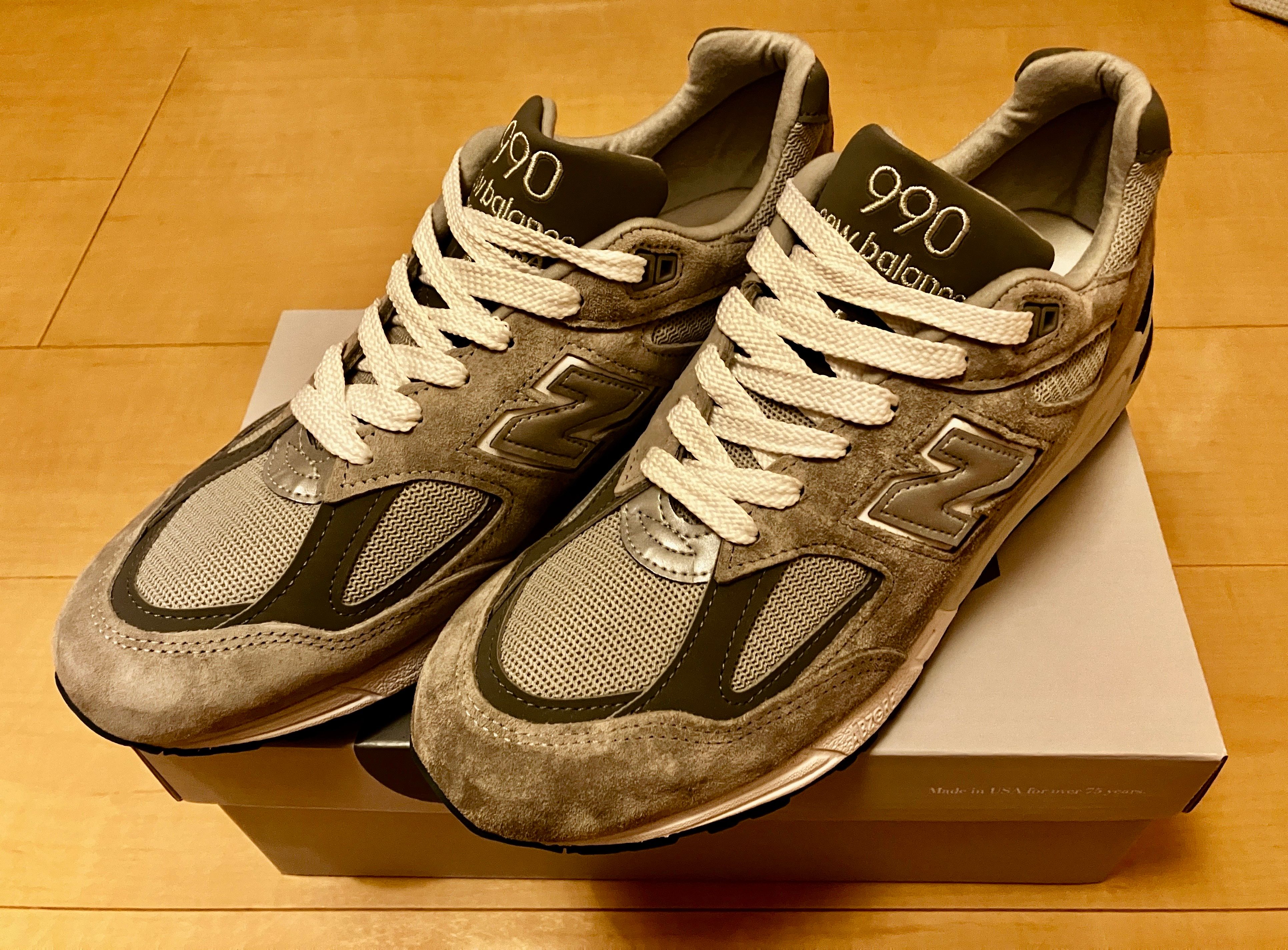 New Balance 990V2 "Gray"