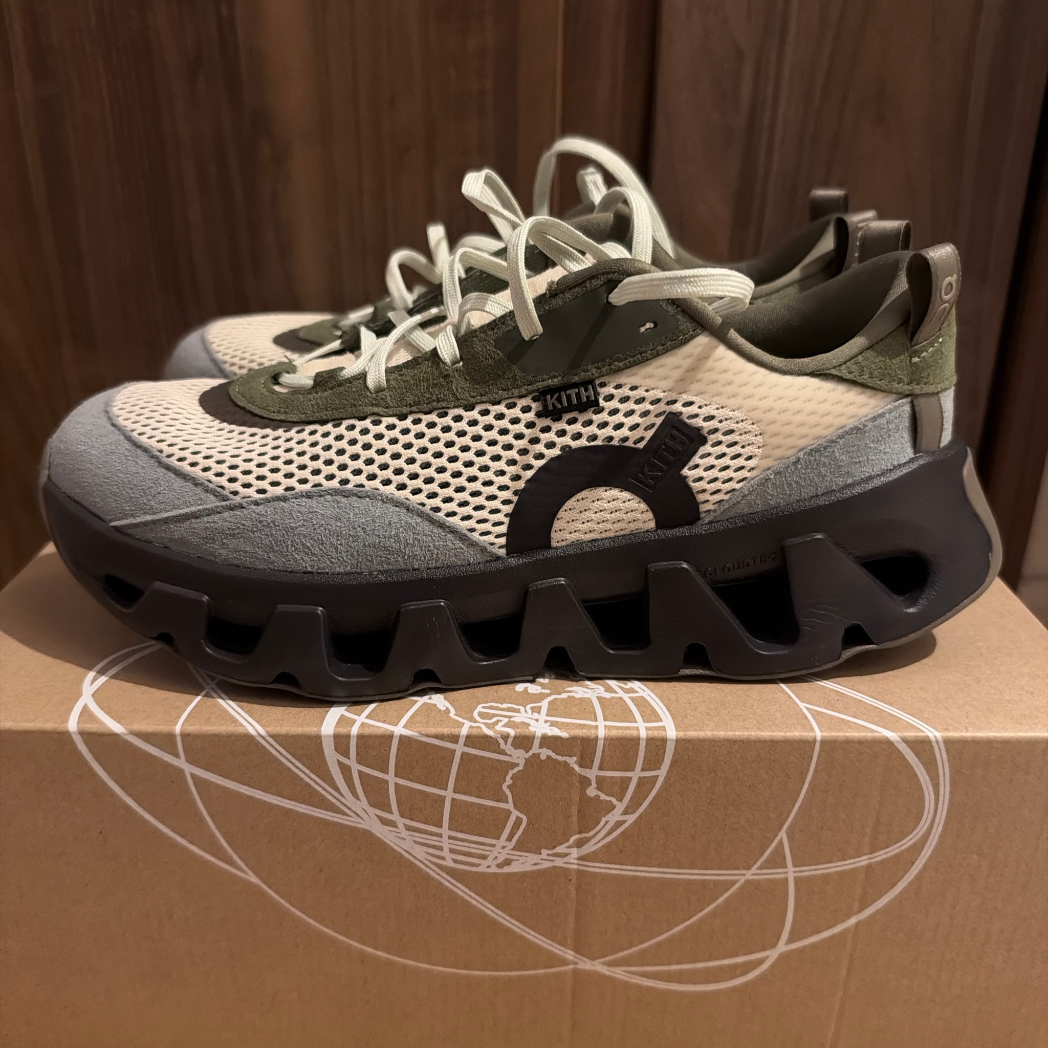 KITH × On K-Tech 2 "Grain/Taiga"