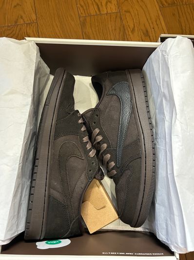 Travis Scott × Nike Air Jordan 1 Low OG SP "Velvet Brown and Dark Mocha"