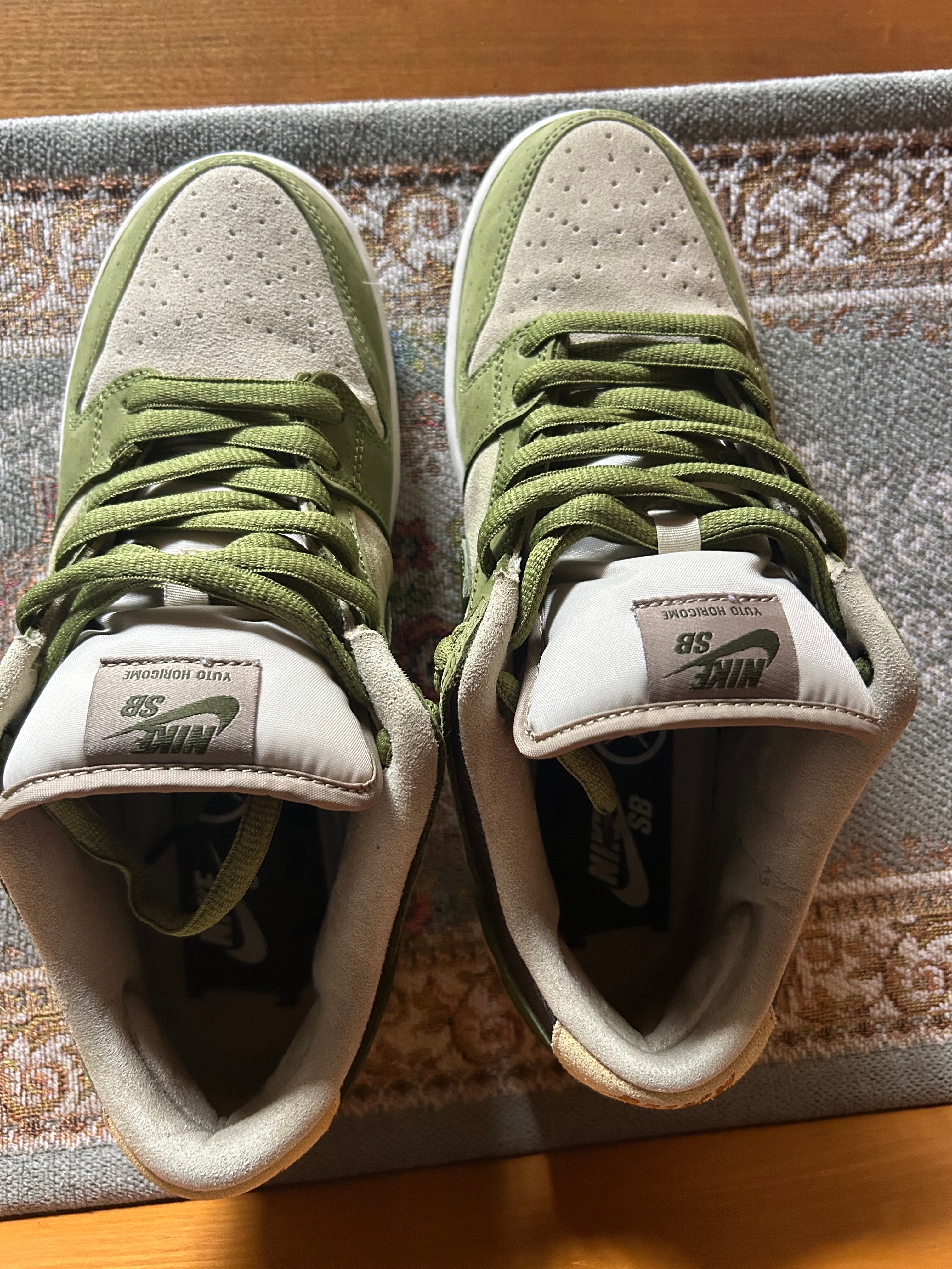 堀米雄斗 (ホリゴメユウト) × ナイキ SB ダンク ロー "抹茶"