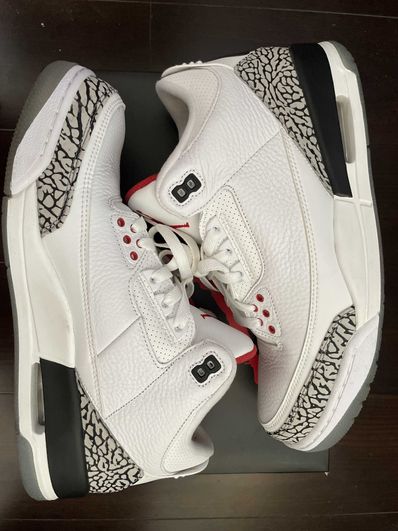 Nike Air Jordan 3 Retro "Free Throw Line White Cement"