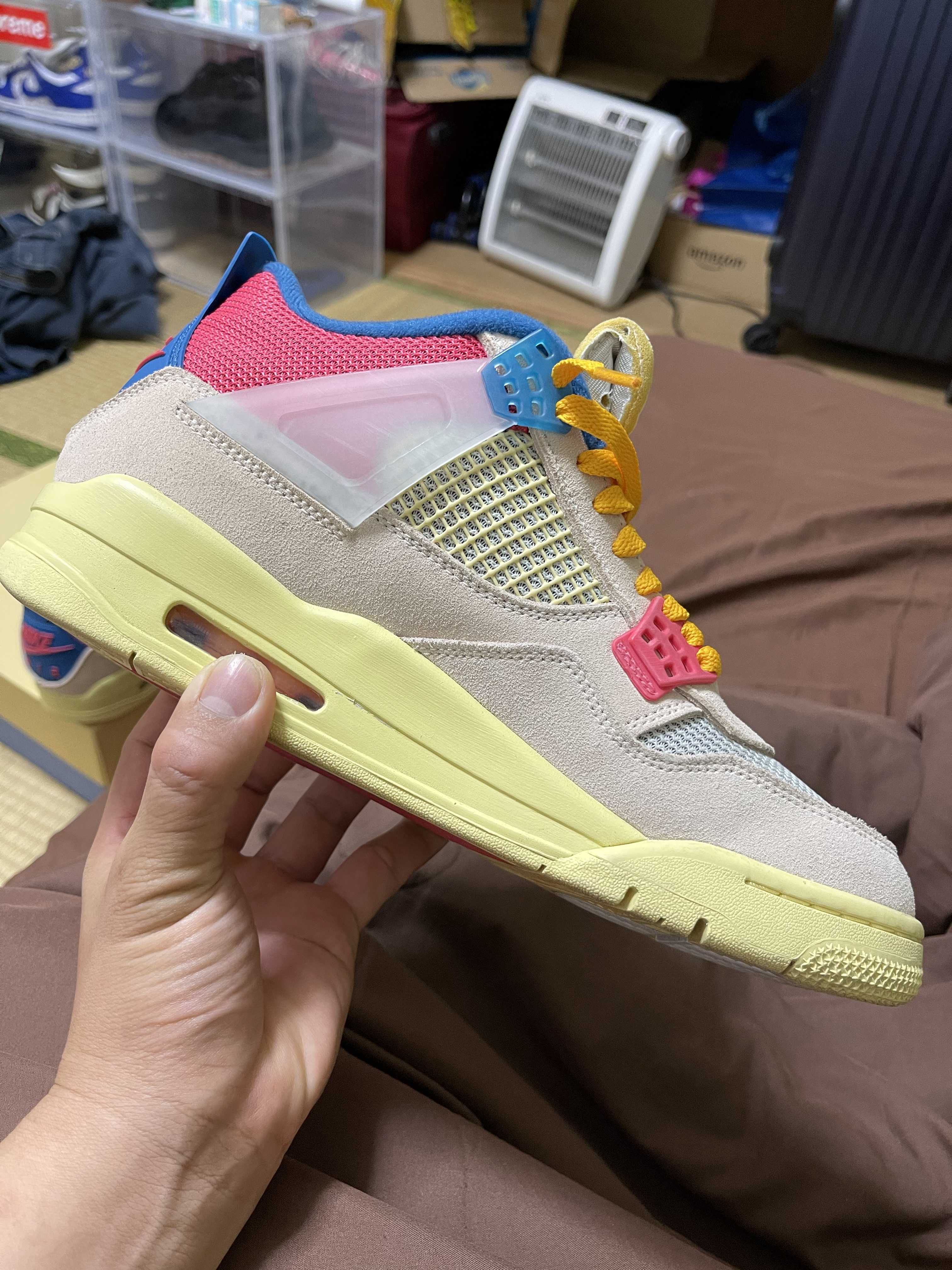 UNION × Nike Air Jordan 4 SP "Guava Ice/Light Fusion Red"