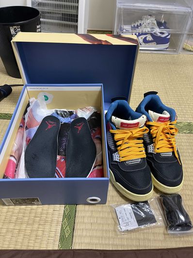 UNION × Nike Air Jordan 4 "Off Noir"
