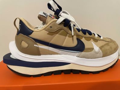 Sacai × Nike Vapor Waffle "Sesame And Blue Void"