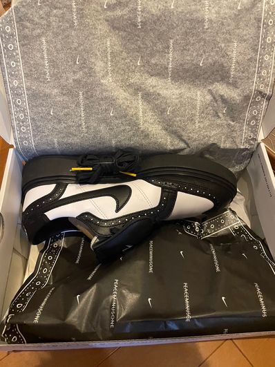PEACEMINUSONE × Nike Kwondo 1 "Black and White" / G-DRAGON