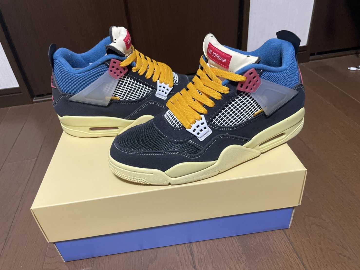 UNION × NIKE AIR JORDAN 4 "OFF NOIR"