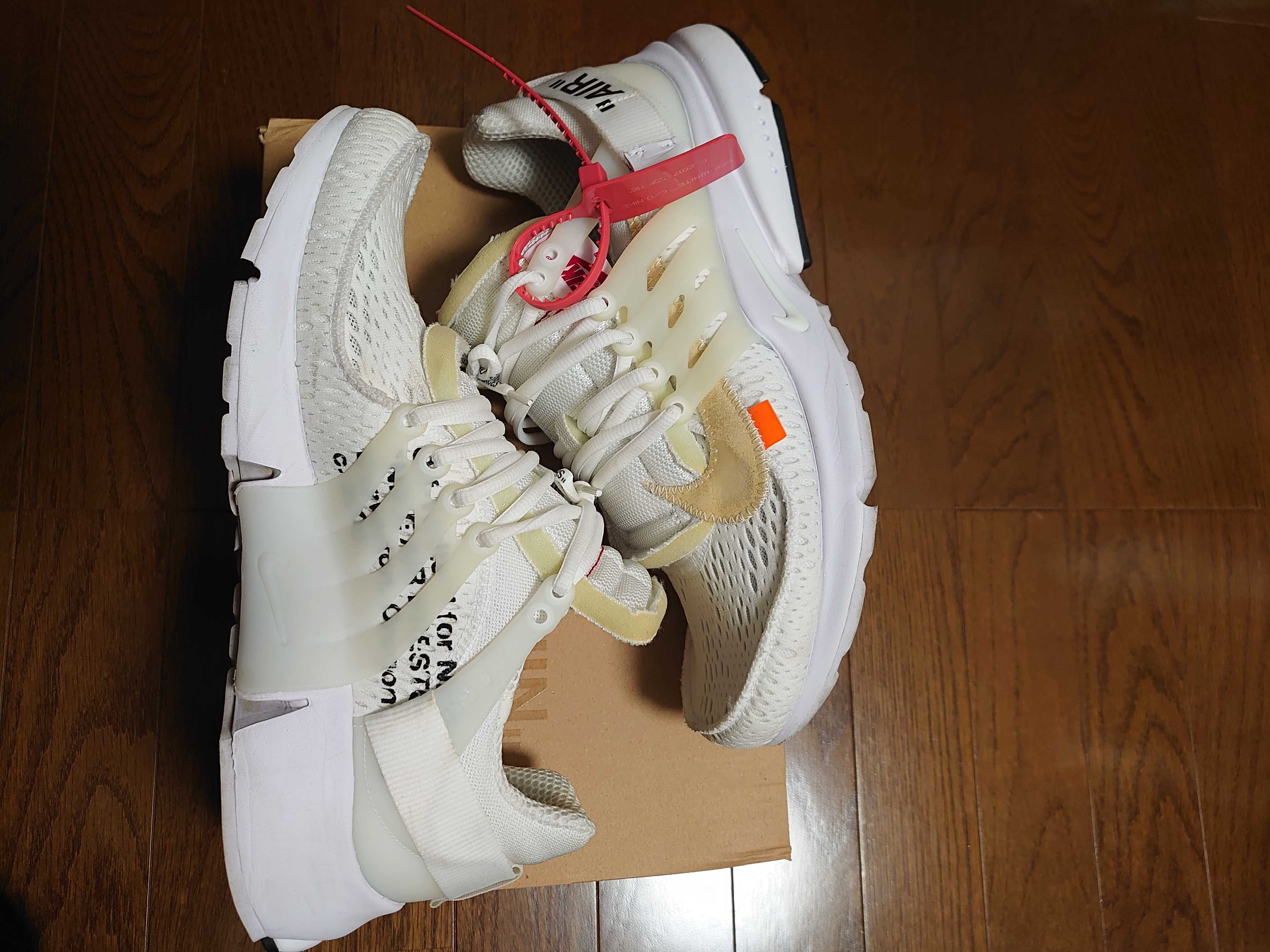 Off-White × Nike Air Presto "White/Black/Cone"