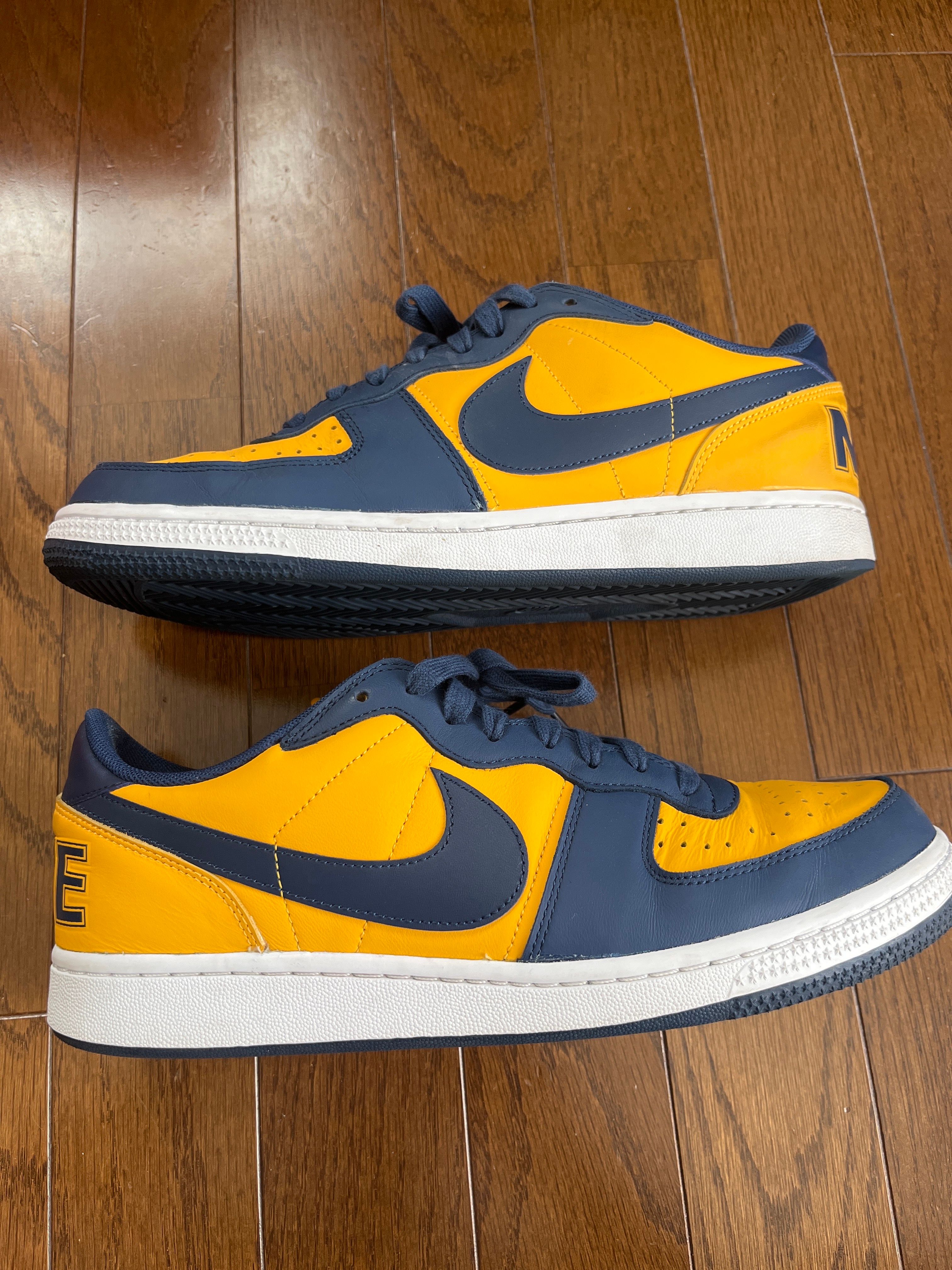 Nike Terminator Low "University Gold and Navy/Michigan"