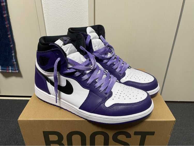 Nike Air Jordan 1 Retro High OG "Court Purple White/Black" (2020)   