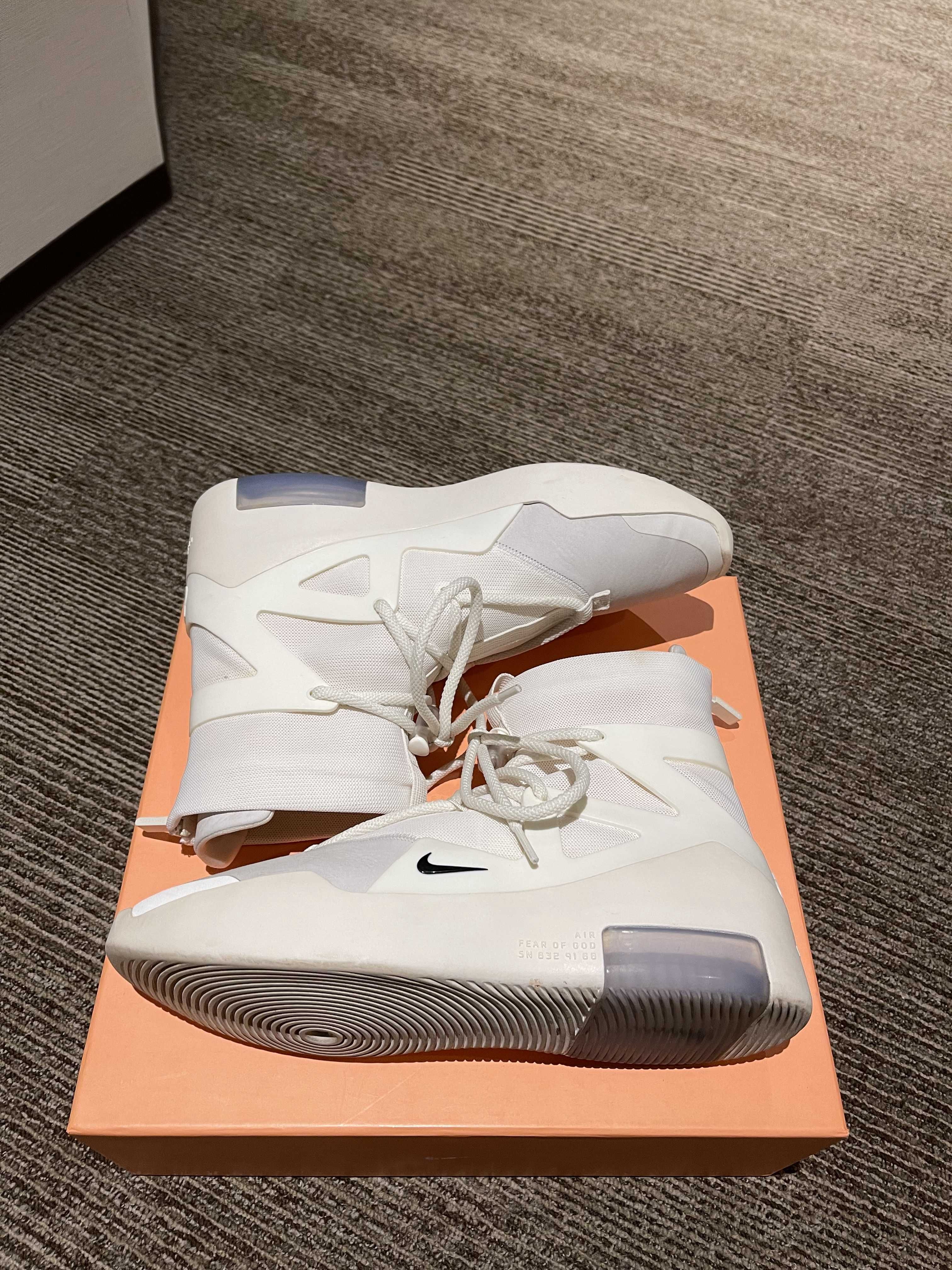 Fear Of God × Nike Air 1 "Sail Black"