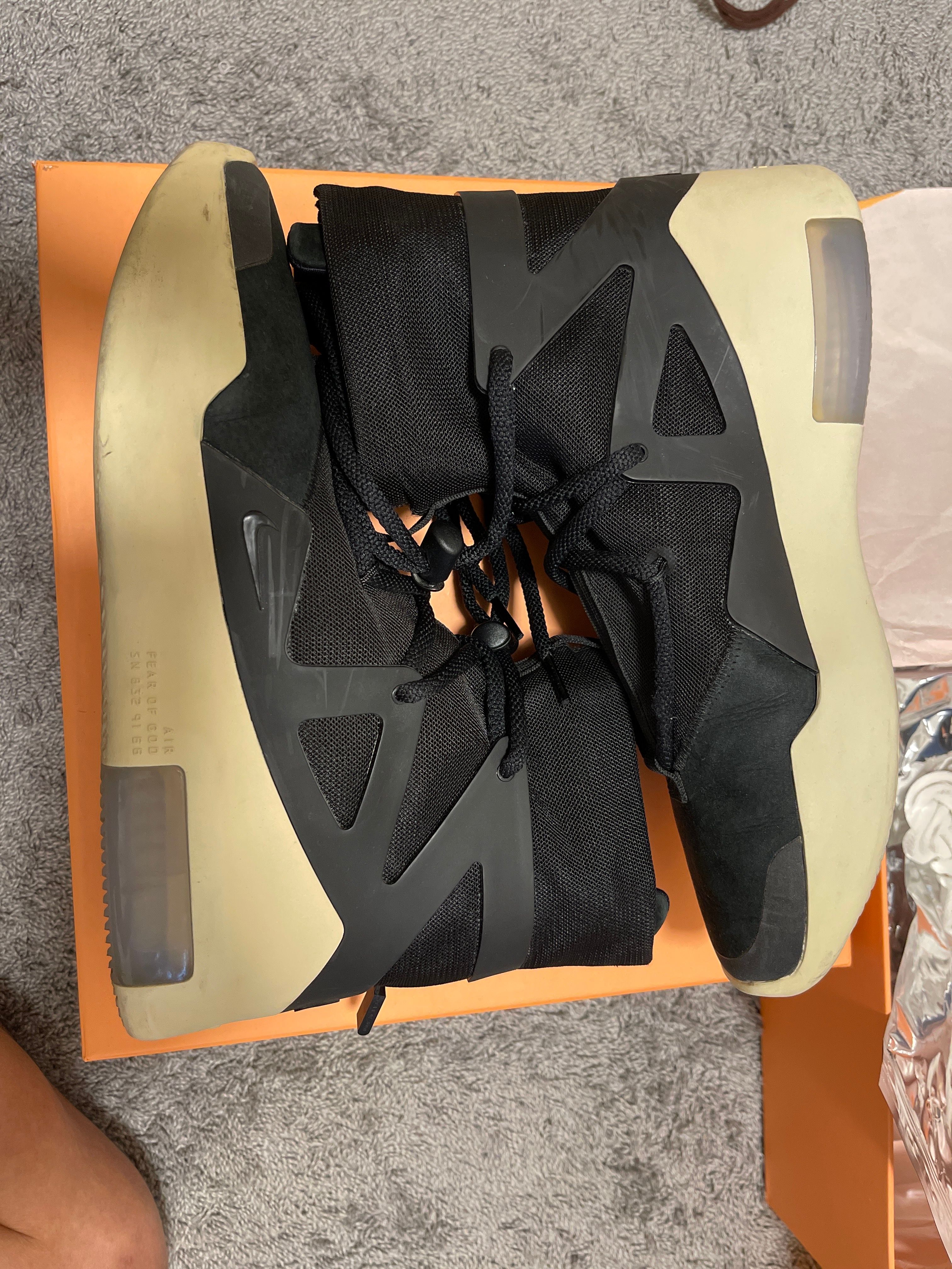 Fear Of God × Nike Air Fear Of God 1 "Black"