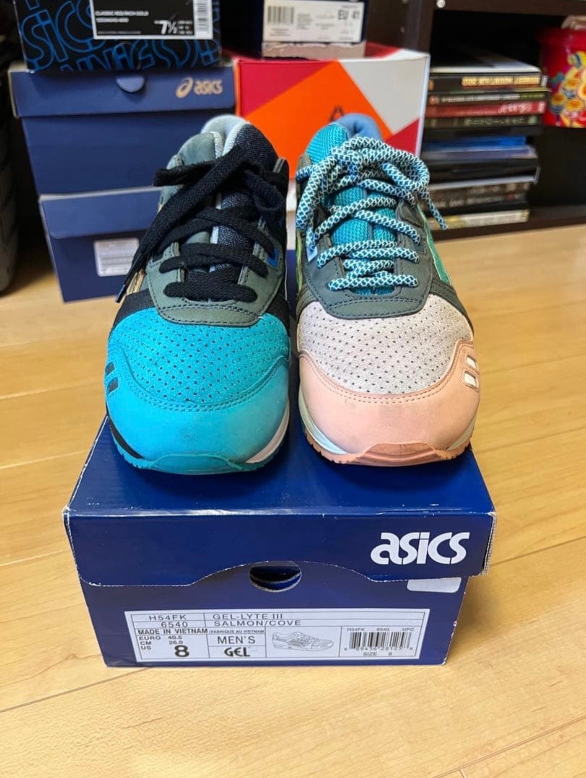 ロニー・ファイグ × アシックス ゲルライト3 "オマージュ"