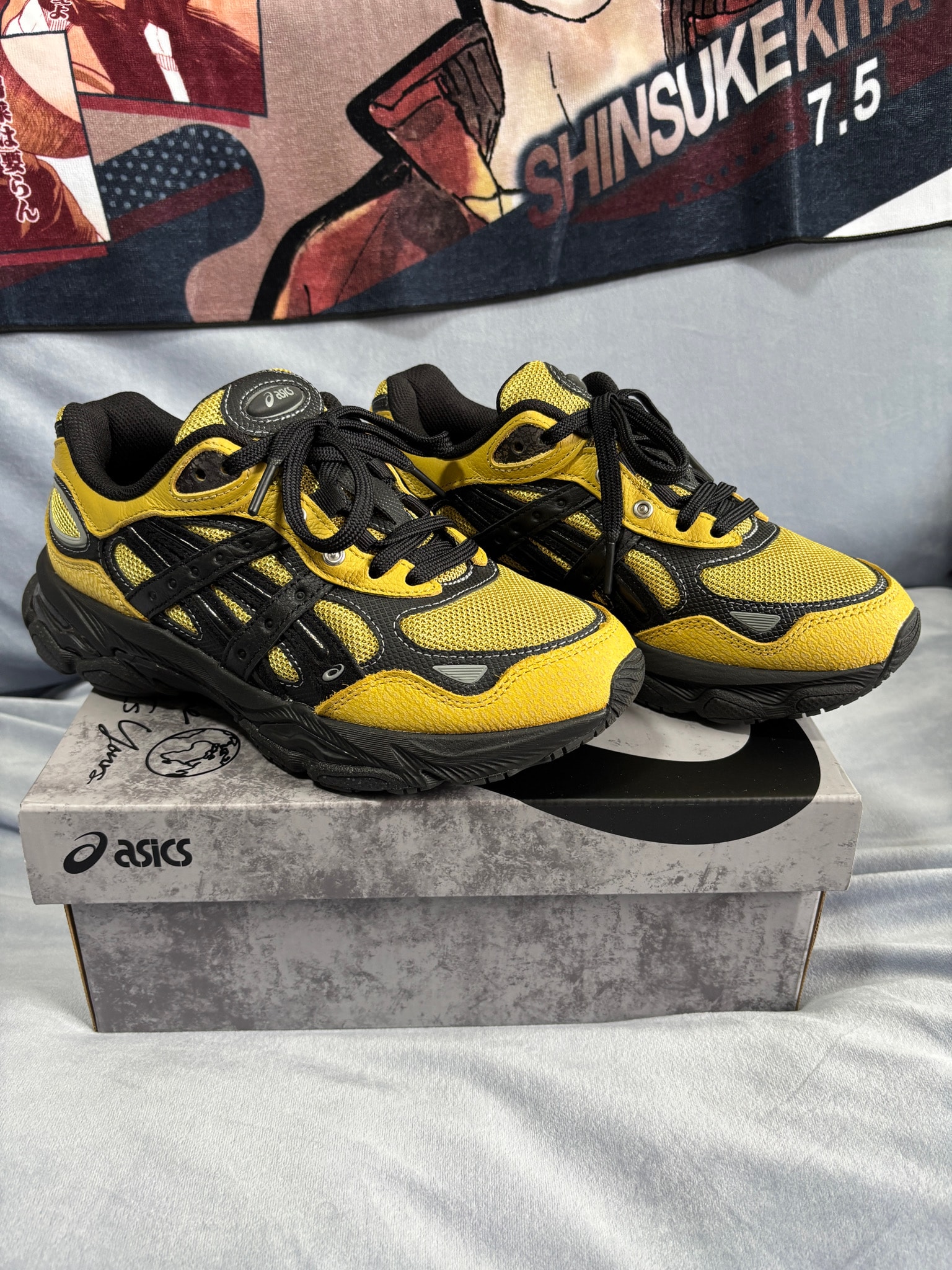 HAL STUDIOS × Asics Gel-NYC 2.0 SSHS "Sulphur/Black"