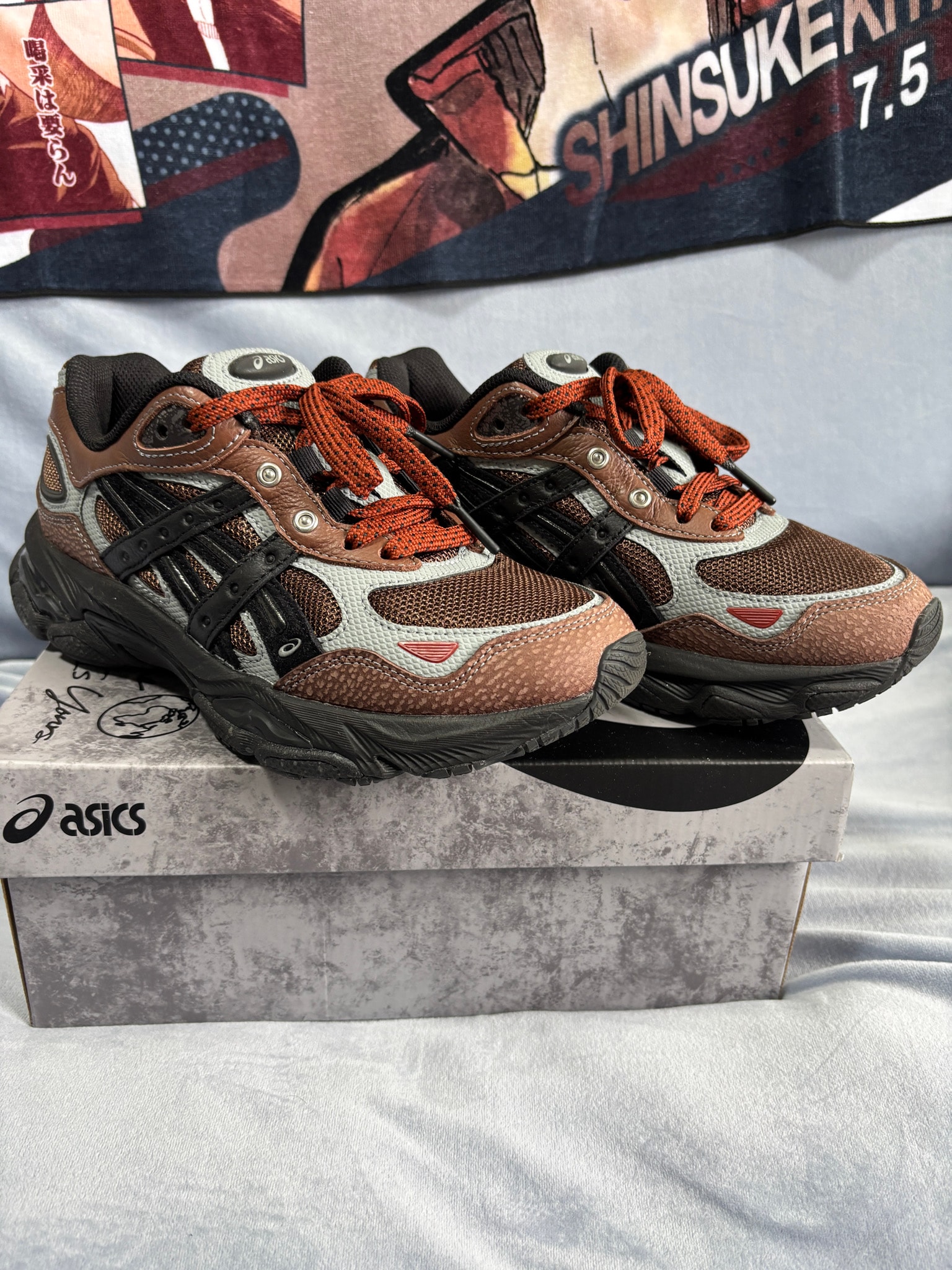 HAL STUDIOS × Asics Gel-NYC 2.0 SSHS "Mahogany/Black"