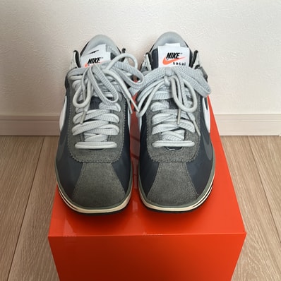sacai × Nike Zoom Cortez "Iron Grey"