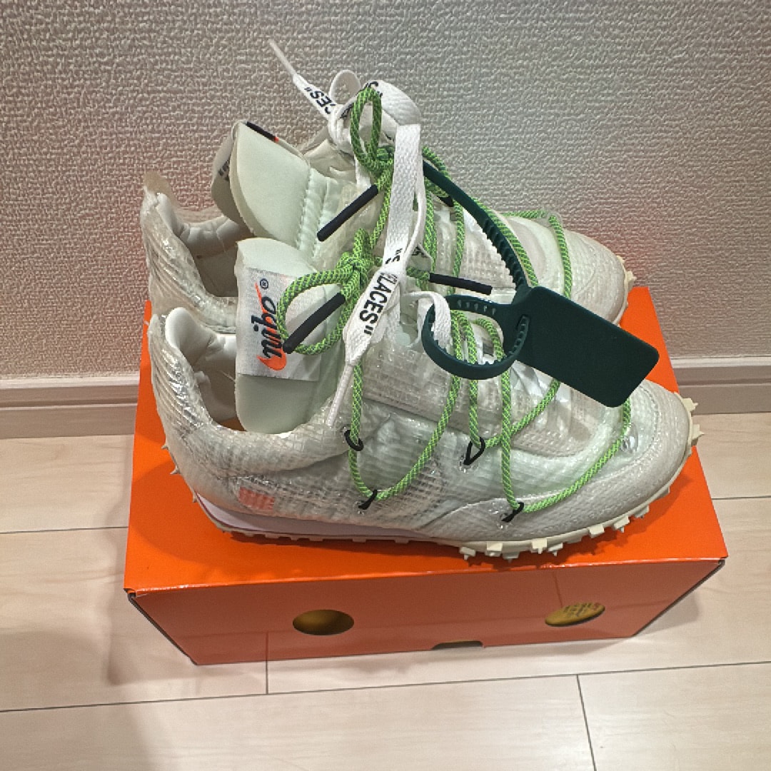Off-White × Nike Women's Waffle Racer "White"