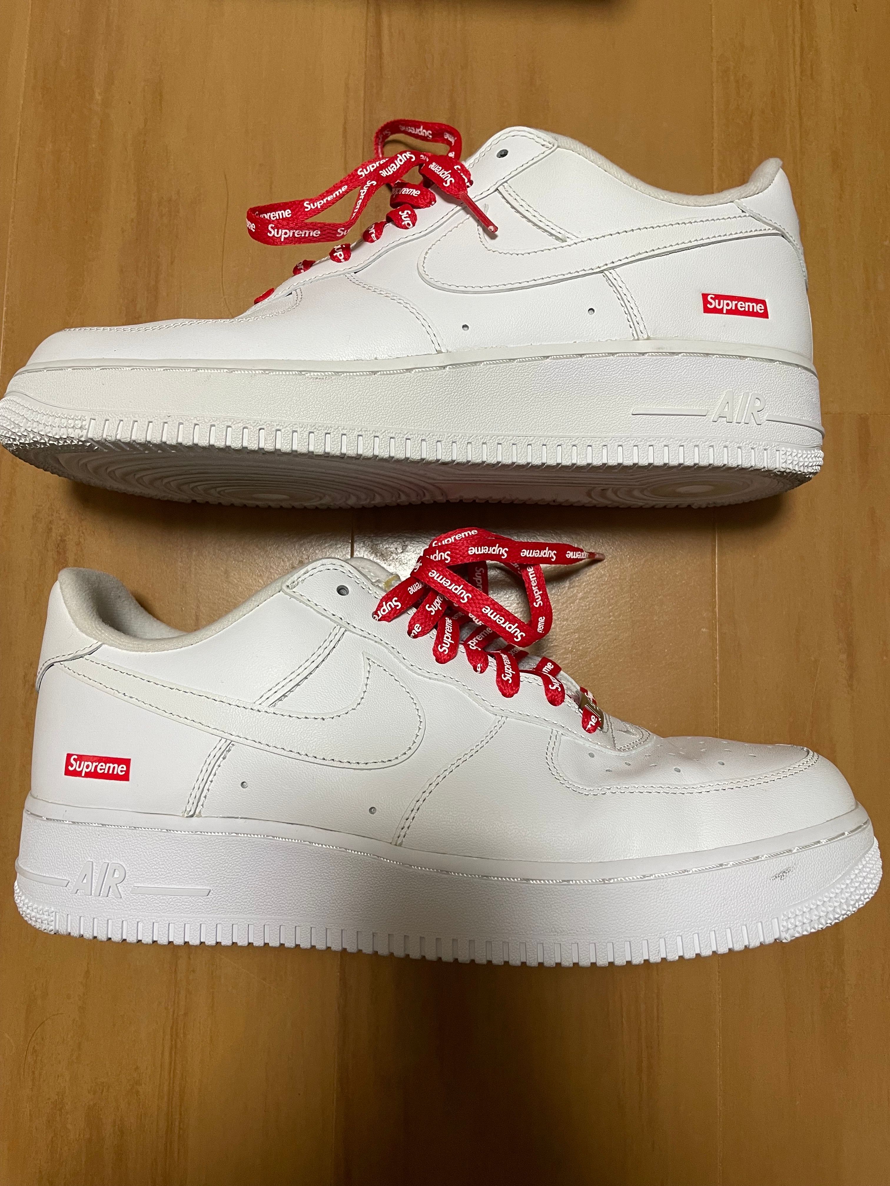 Supreme × Nike Air Force 1 Low "White"