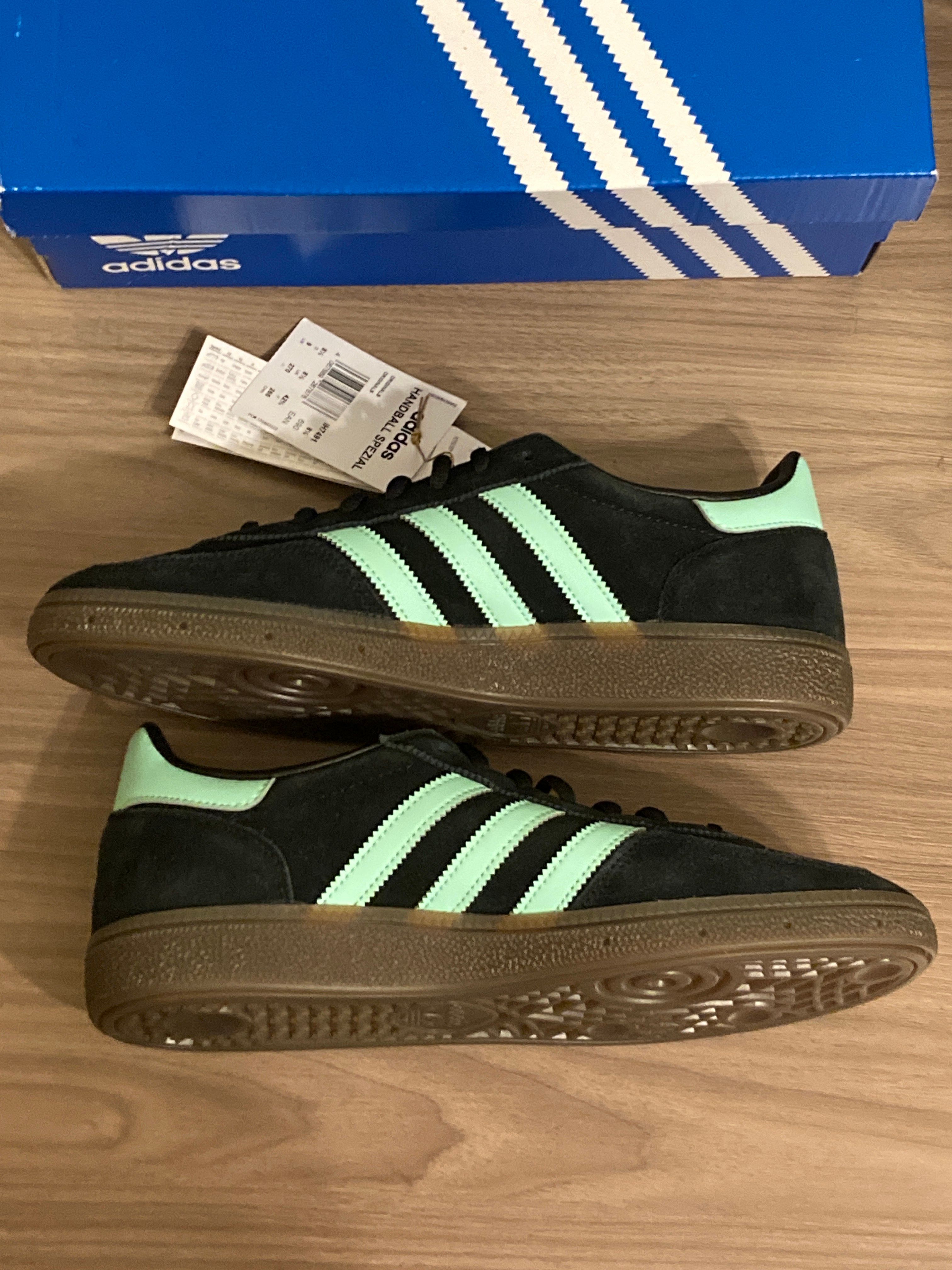 adidas Handball SPZL "Core Black/Clear Mint/Gum"