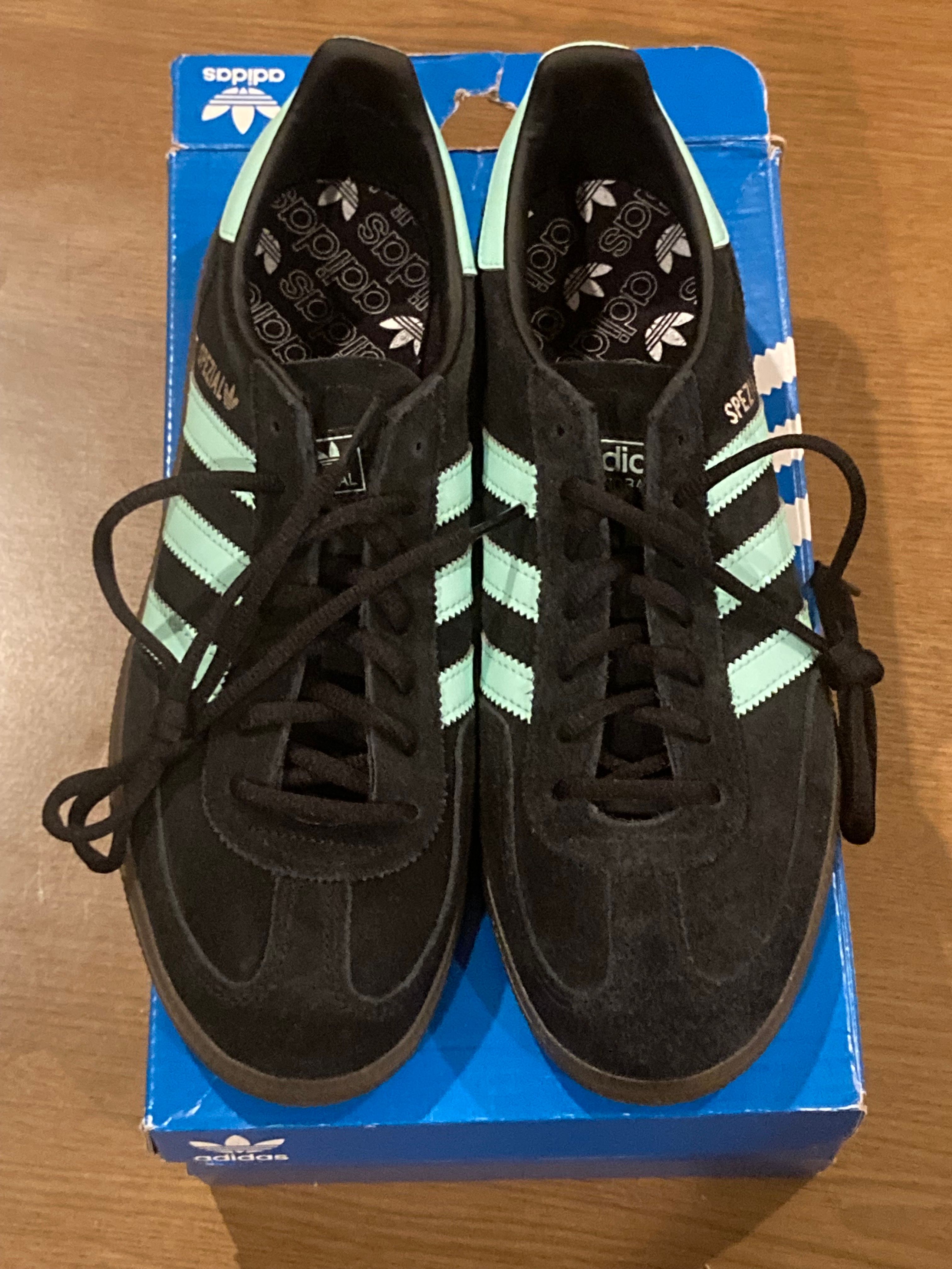 adidas Handball SPZL "Core Black/Clear Mint/Gum"