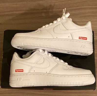 Supreme × Nike Air Force 1 Low "White"