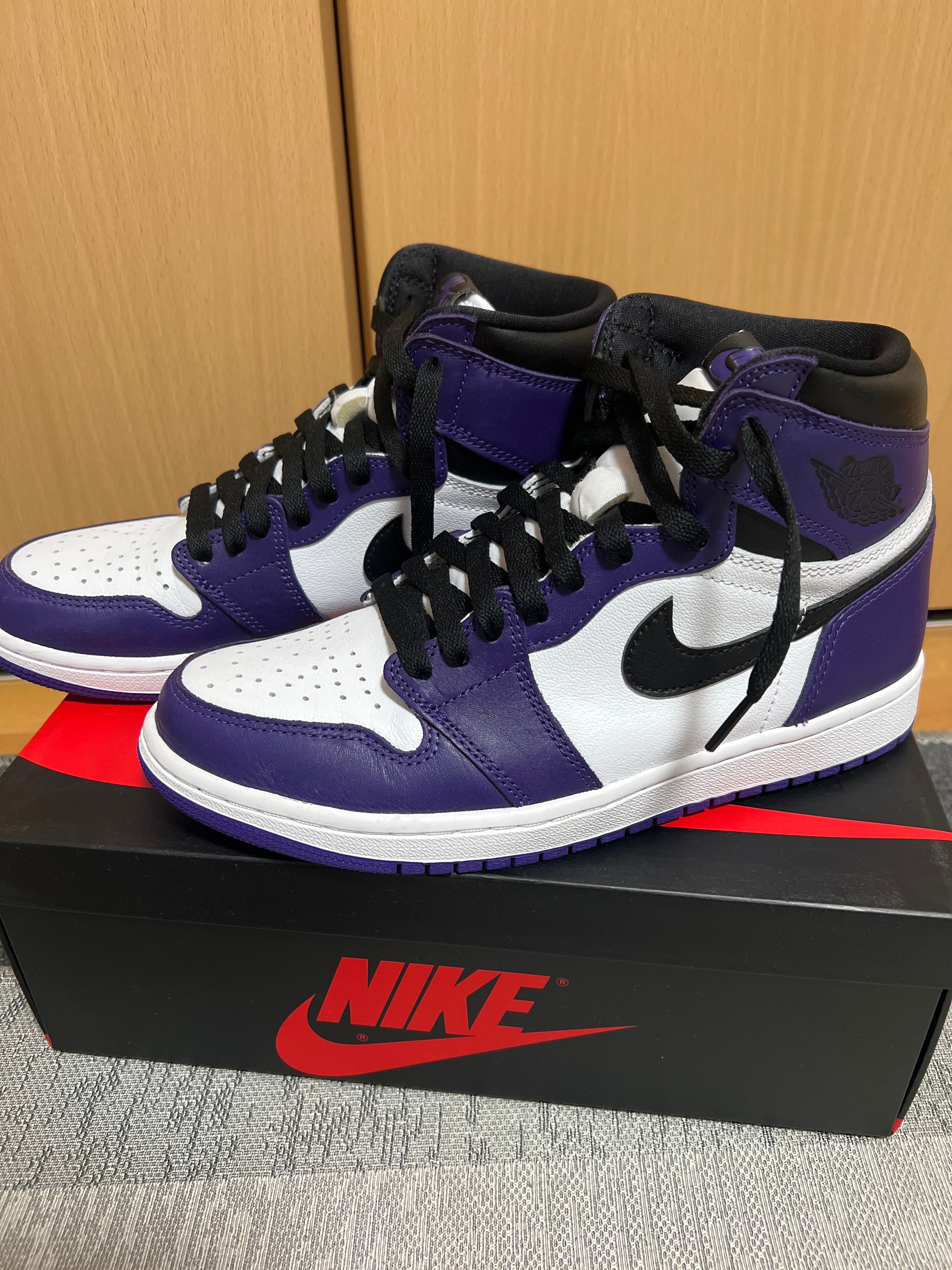 Nike Air Jordan 1 Retro High OG "Court Purple White/Black" (2020)