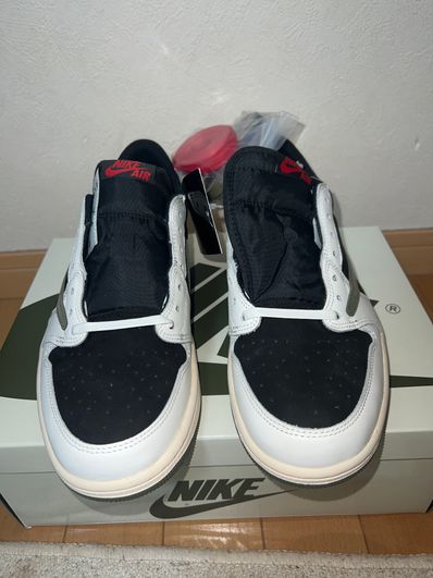 Travis Scott × Nike Women's Air Jordan 1 Low OG "Medium Olive"